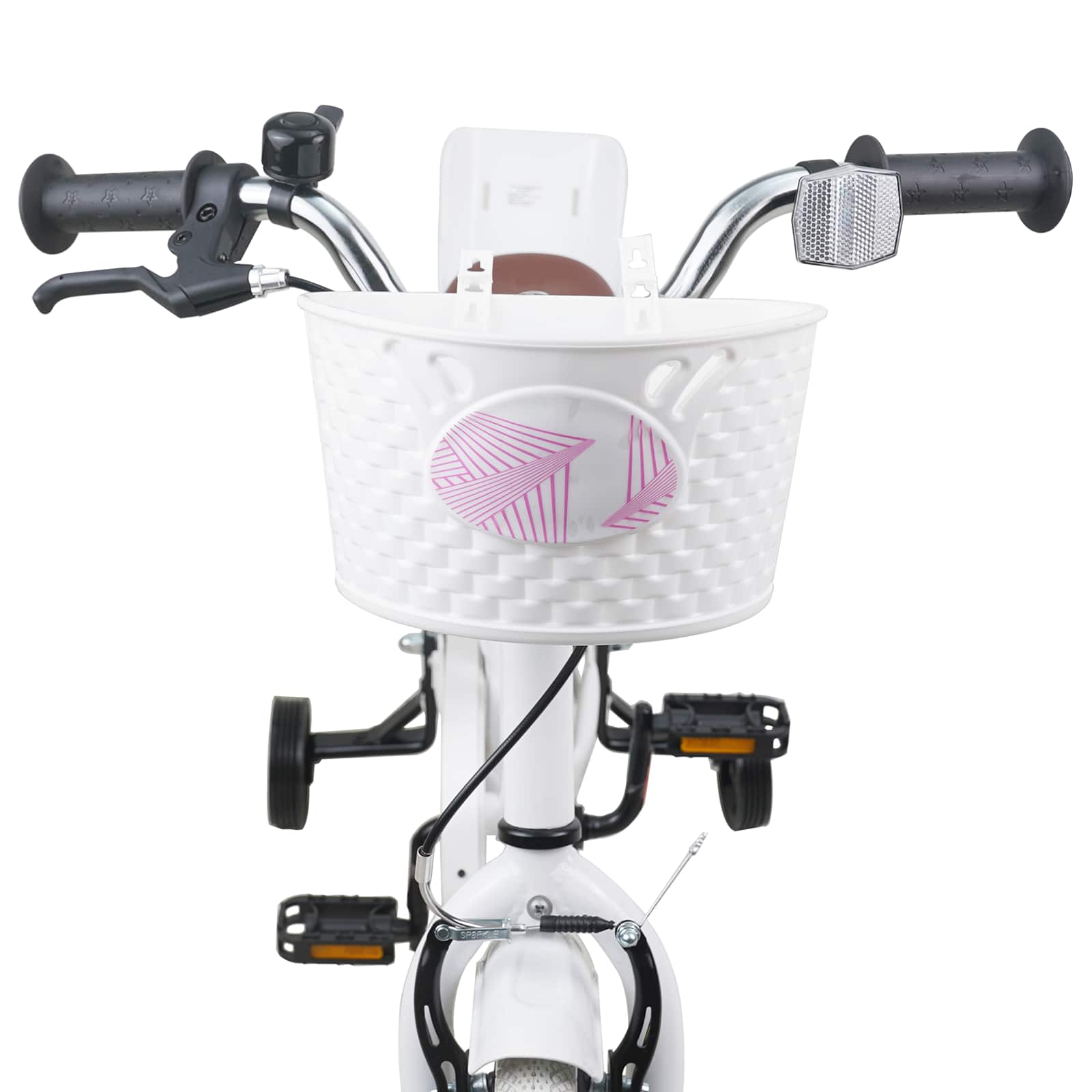 Kinderfiets 14 Inch voor 3-5 jaar oud Wit is nu te koop bij PeponiXL, paradijselijk wonen!