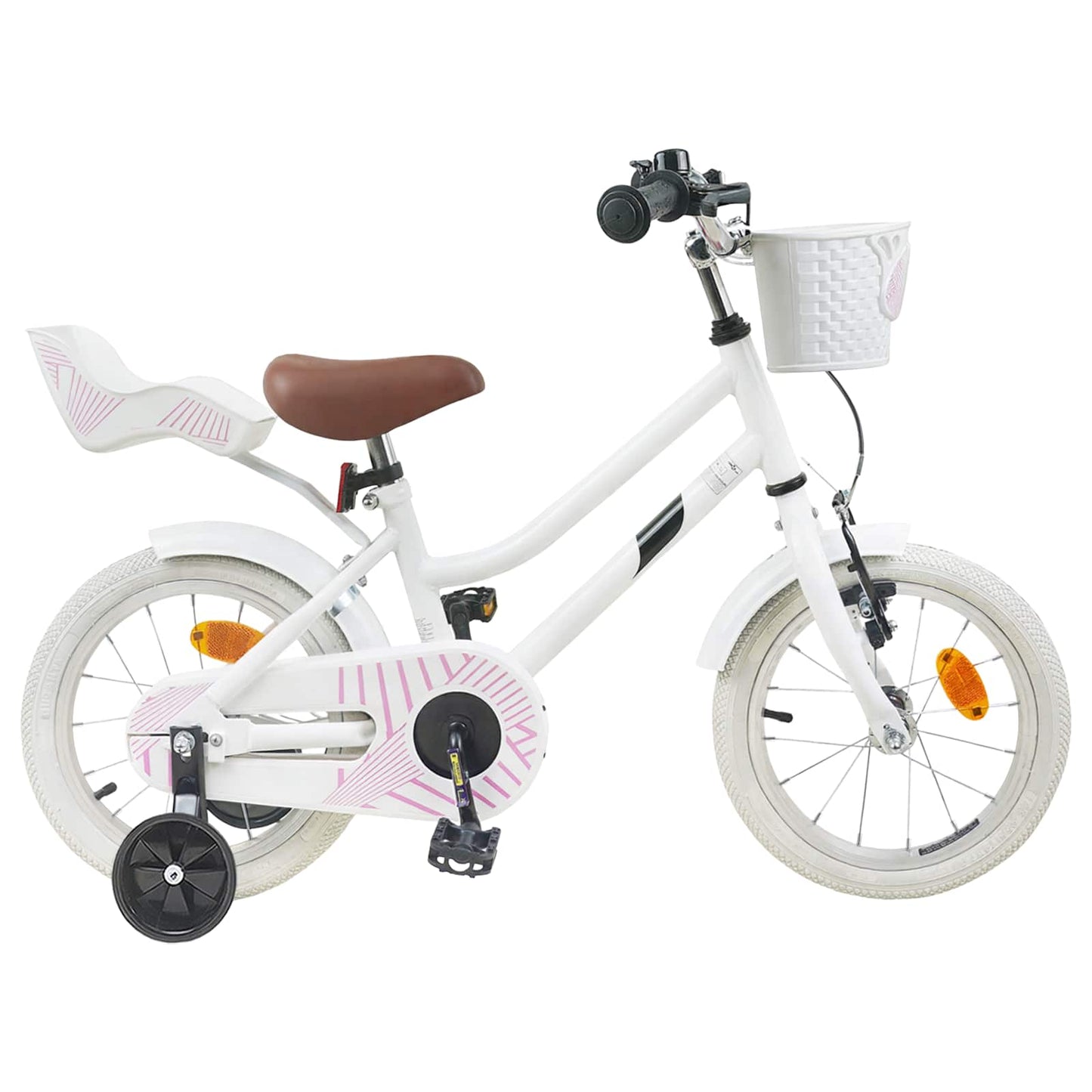 Kinderfiets 14 Inch voor 3-5 jaar oud Wit is nu te koop bij PeponiXL, paradijselijk wonen!