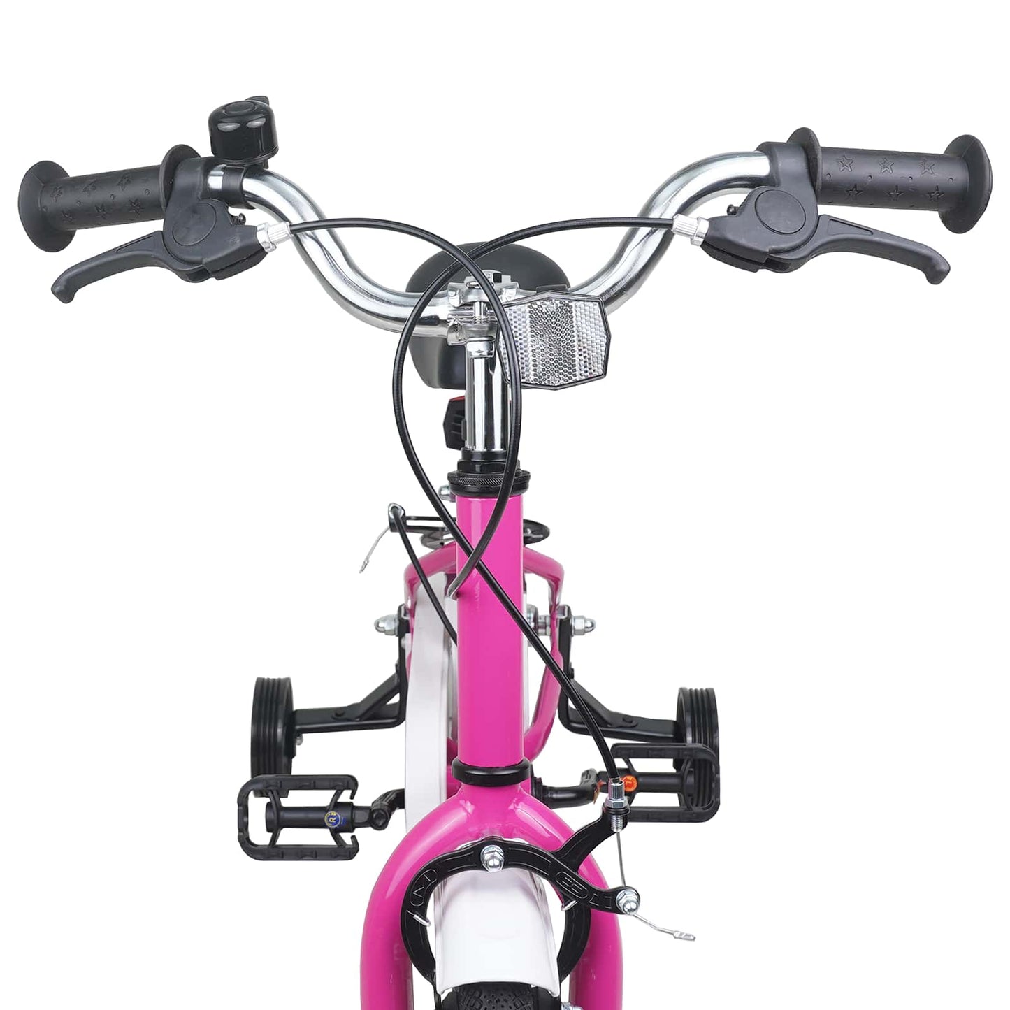 Kinderfiets 16 Inch voor 4-6 jaar oud Roze Wit is nu te koop bij PeponiXL, paradijselijk wonen!