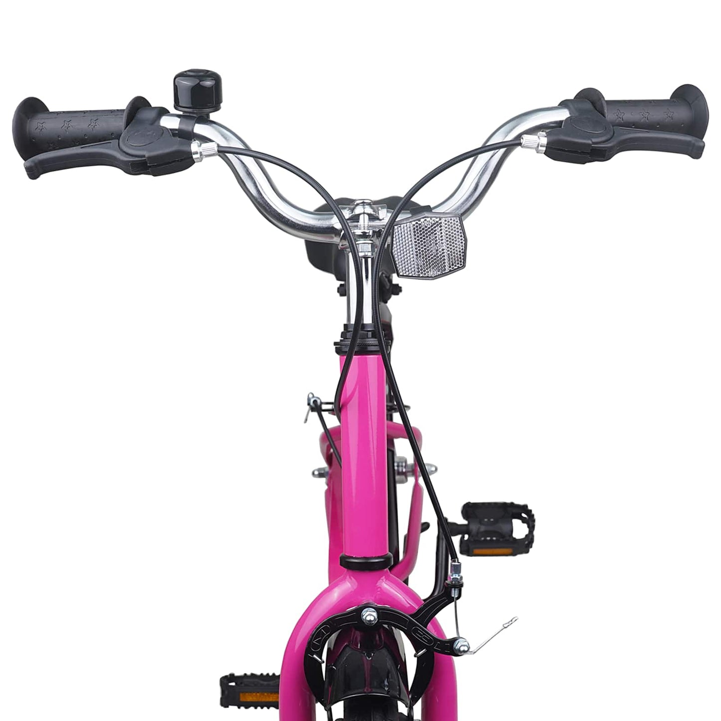 Kinderfiets 18 Inch voor 5-7 jaar Roze Zwart is nu te koop bij PeponiXL, paradijselijk wonen!