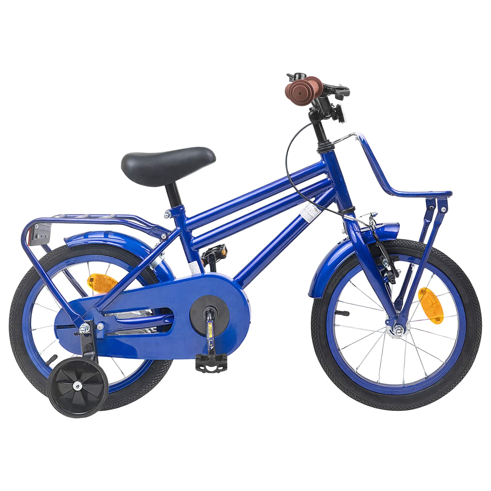 Kinderfiets 12 Inch voor 2-4 jaar oud Donkerblauw is nu te koop bij PeponiXL, paradijselijk wonen!