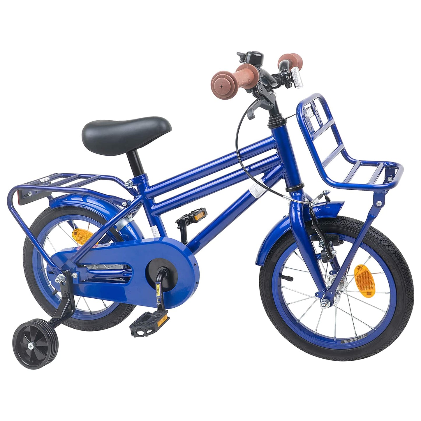 Kinderfiets 16 Inch voor 4-6 jaar oud Donkerblauw is nu te koop bij PeponiXL, paradijselijk wonen!