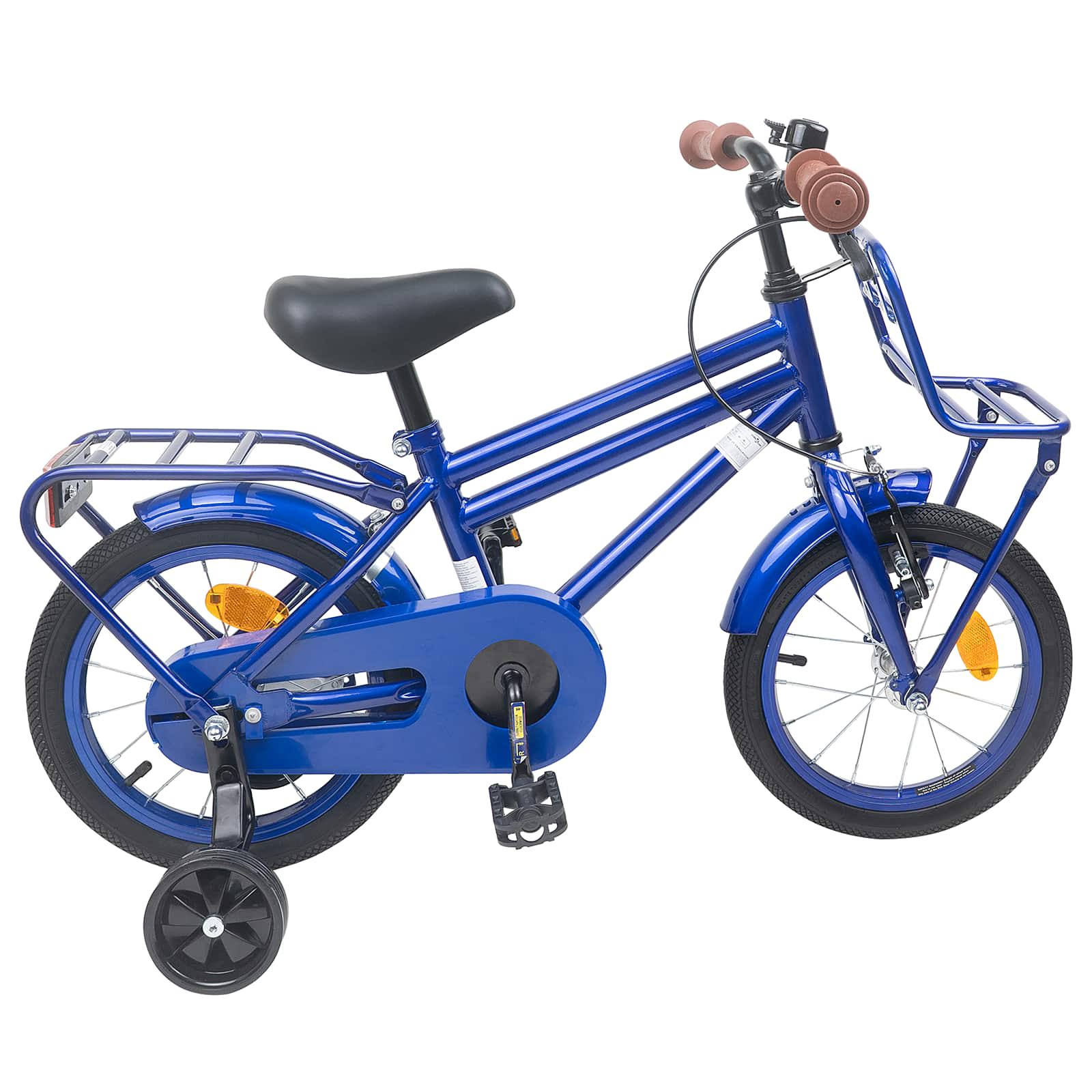 Kinderfiets 16 Inch voor 4-6 jaar oud Donkerblauw is nu te koop bij PeponiXL, paradijselijk wonen!