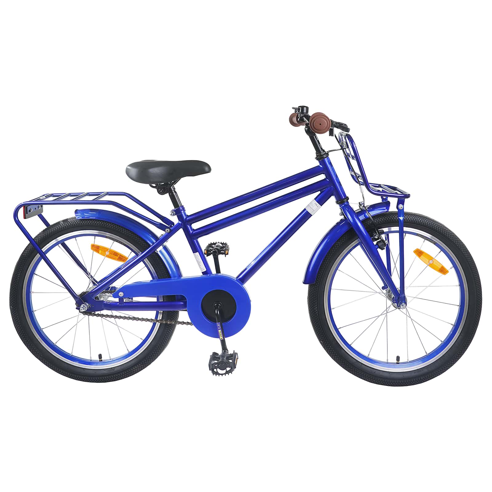 Kinderfiets 20 Inch voor 6-11 jaar oud Donkerblauw is nu te koop bij PeponiXL, paradijselijk wonen!