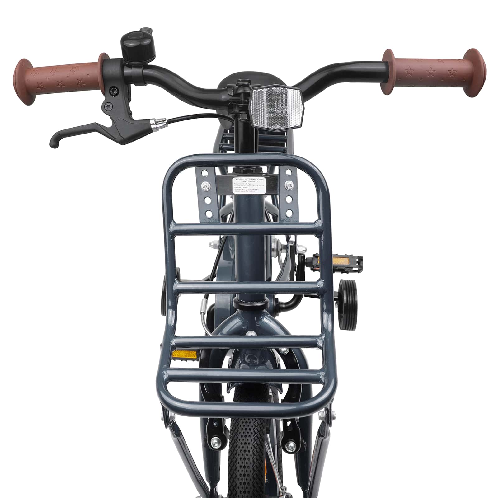Kinderfiets 14 Inch voor 3-5 jaar oud Donkergrijs is nu te koop bij PeponiXL, paradijselijk wonen!