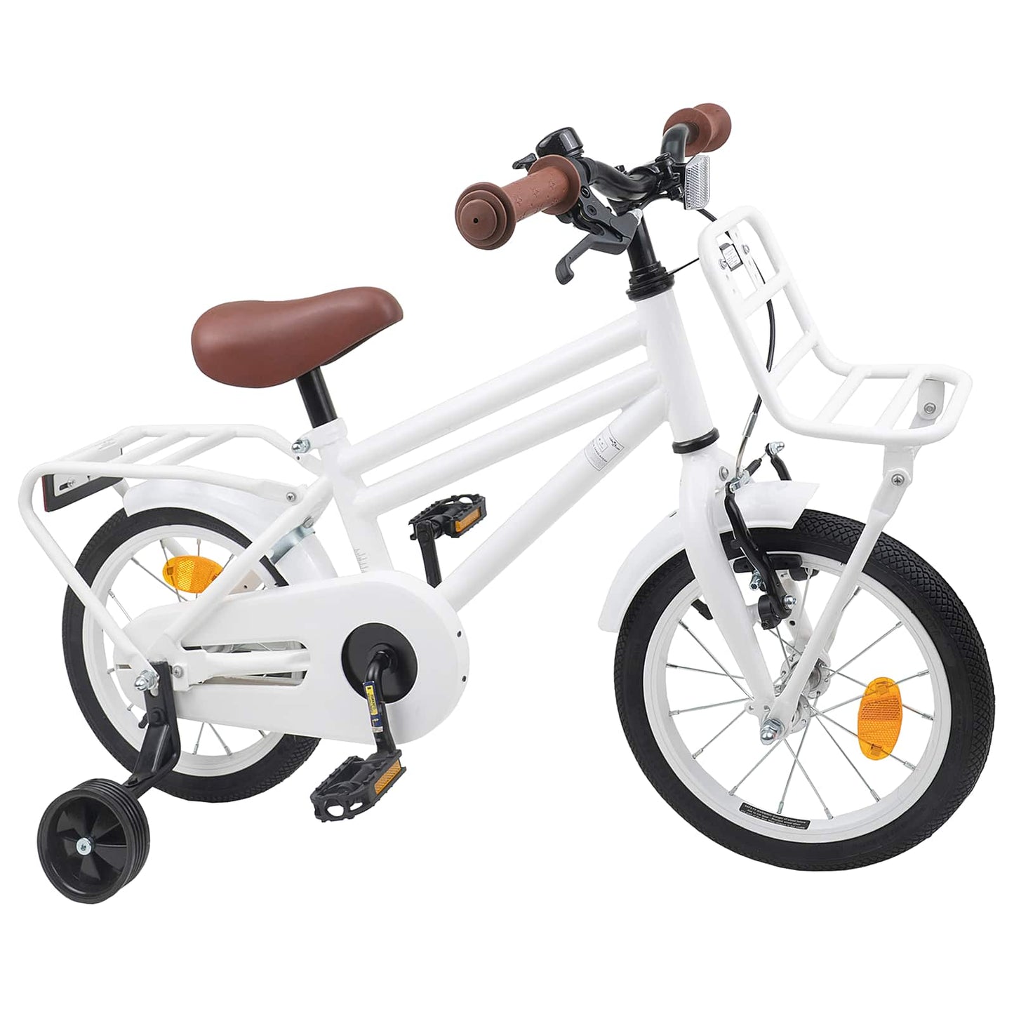 Kinderfiets 16 Inch voor 4-6 jaar oud Wit is nu te koop bij PeponiXL, paradijselijk wonen!