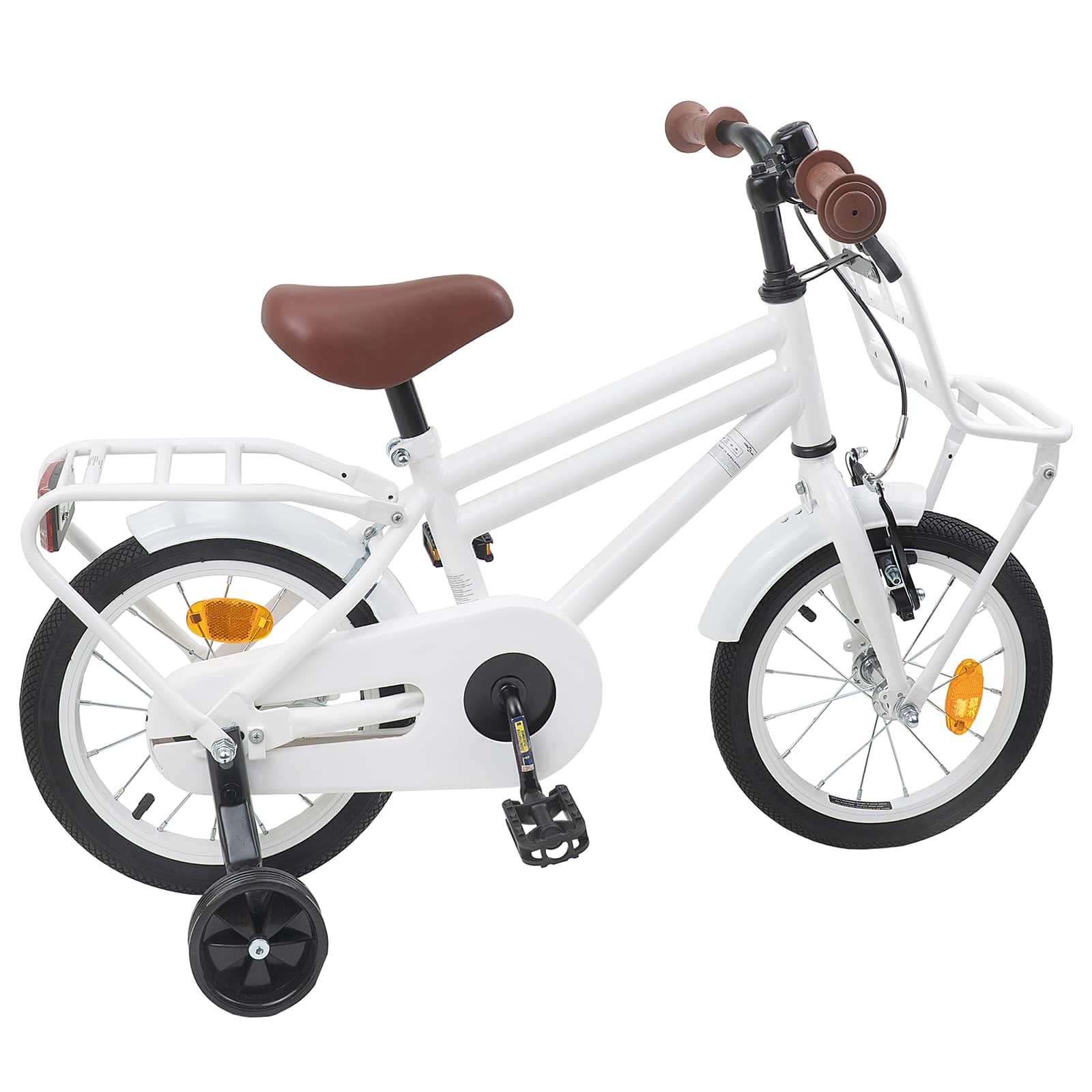 Kinderfiets 16 Inch voor 4-6 jaar oud Wit is nu te koop bij PeponiXL, paradijselijk wonen!