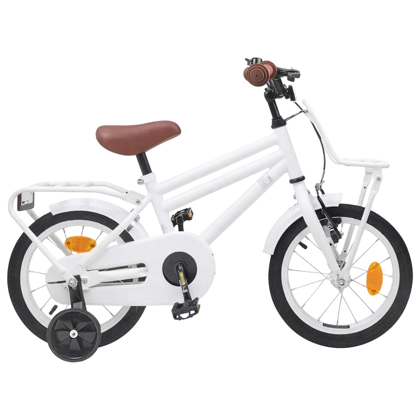 Kinderfiets 16 Inch voor 4-6 jaar oud Wit is nu te koop bij PeponiXL, paradijselijk wonen!