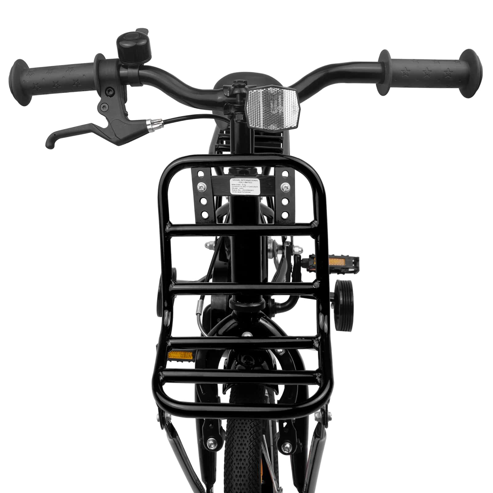 Kinderfiets 16 Inch voor 4-6 jaar oud Zwart is nu te koop bij PeponiXL, paradijselijk wonen!