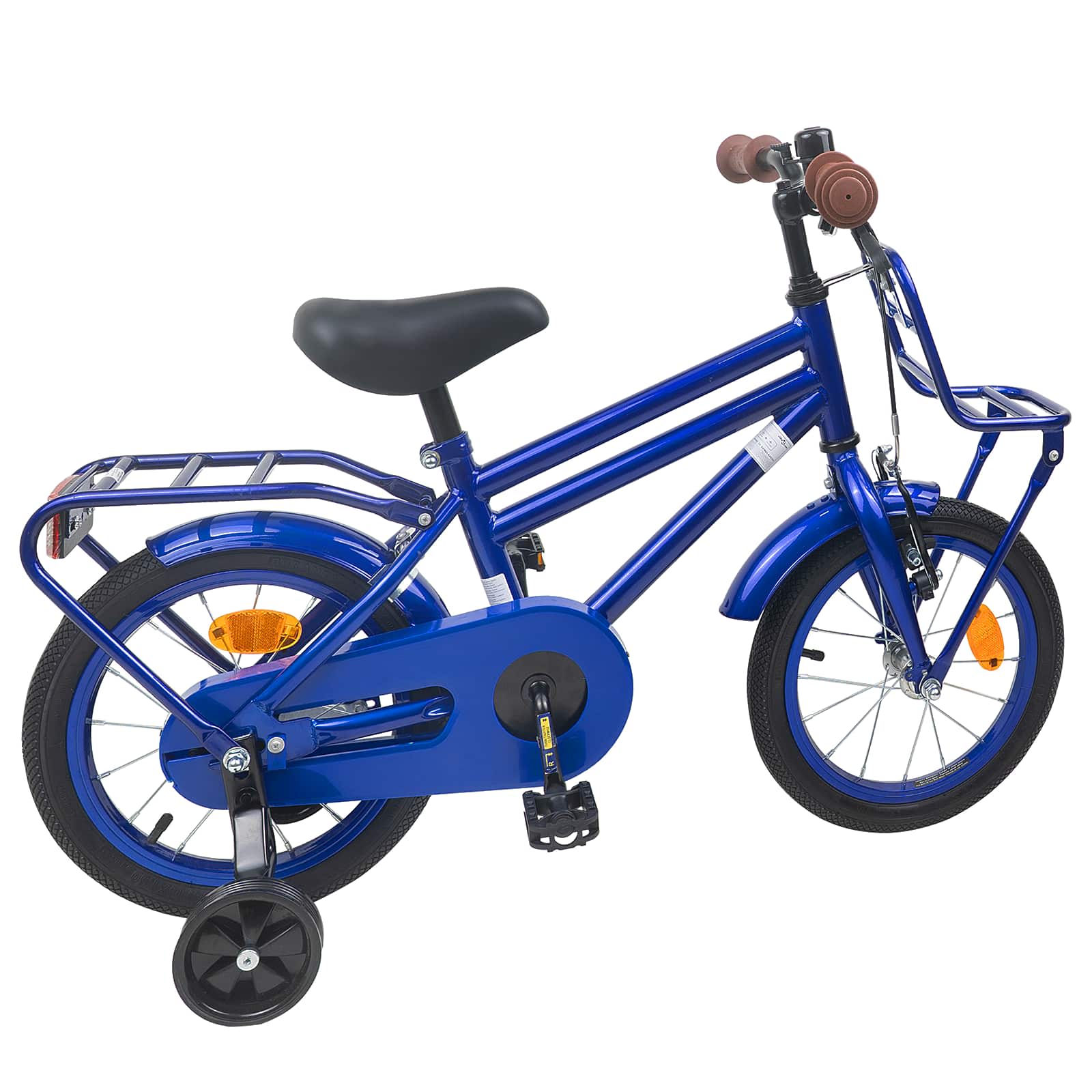 Kinderfiets 16 Inch voor 4-6 jaar oud Donkerblauw is nu te koop bij PeponiXL, paradijselijk wonen!