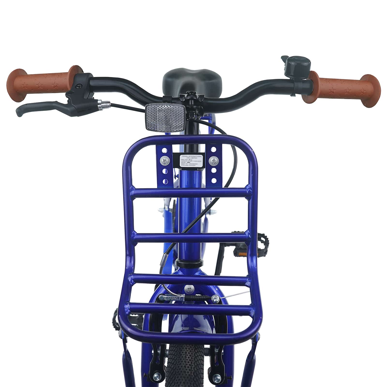 Kinderfiets 18 Inch voor 5-7 jaar Donkerblauw is nu te koop bij PeponiXL, paradijselijk wonen!