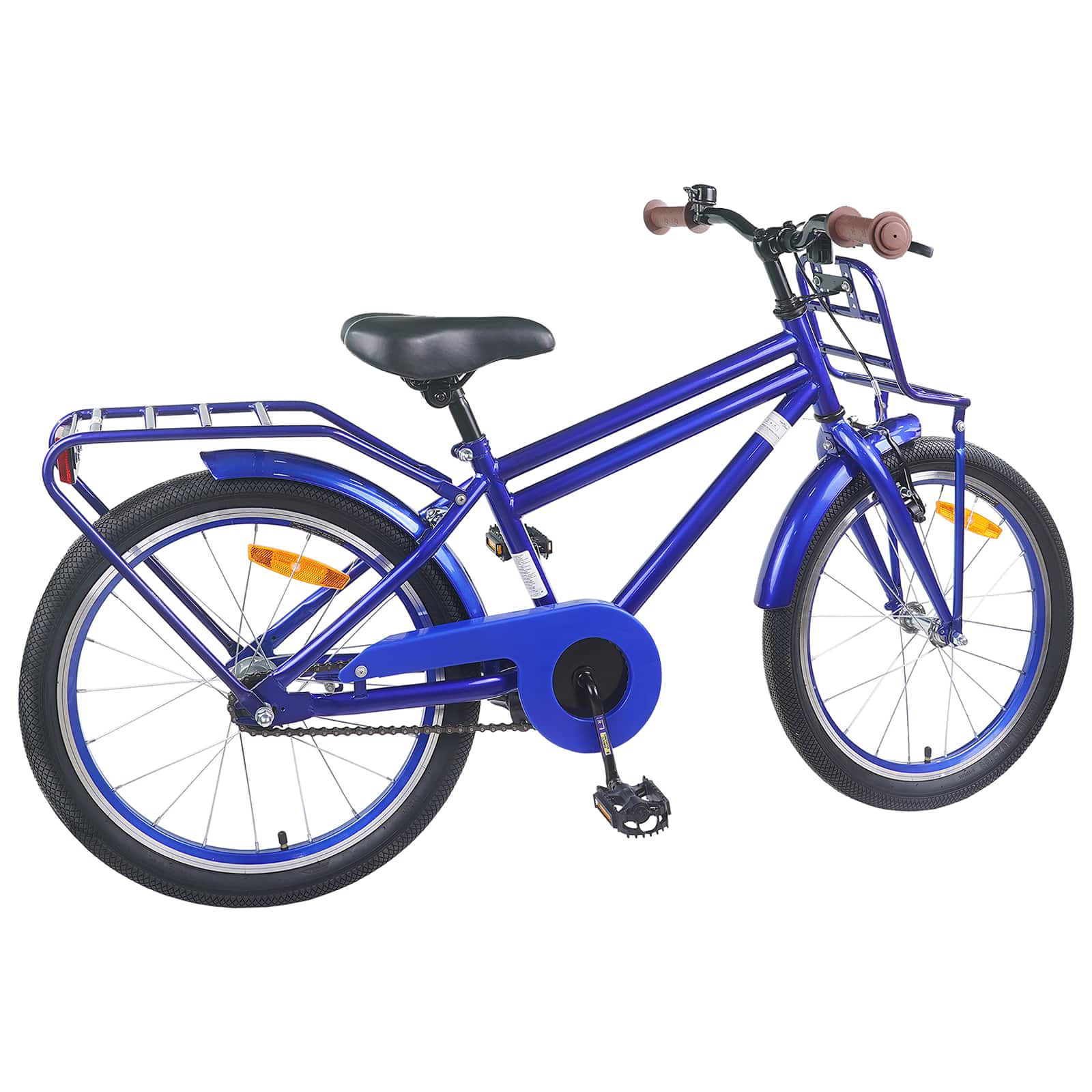 Kinderfiets 18 Inch voor 5-7 jaar Donkerblauw is nu te koop bij PeponiXL, paradijselijk wonen!