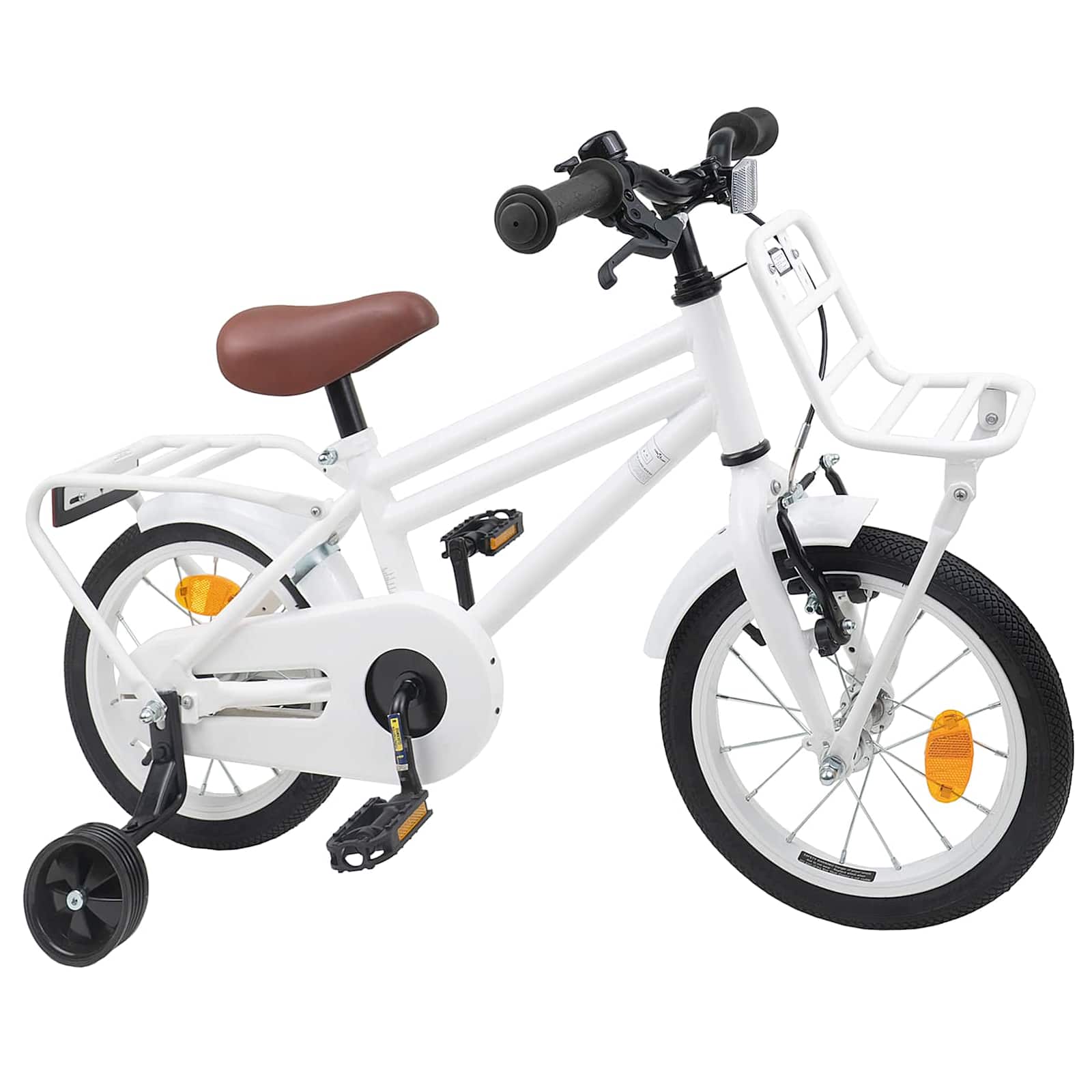 Kinderfiets 16 Inch voor 4-6 jaar oud Wit is nu te koop bij PeponiXL, paradijselijk wonen!