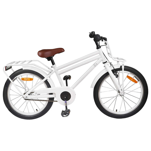 Kinderfiets 18 Inch voor 5-7 jaar Wit is nu te koop bij PeponiXL, paradijselijk wonen!