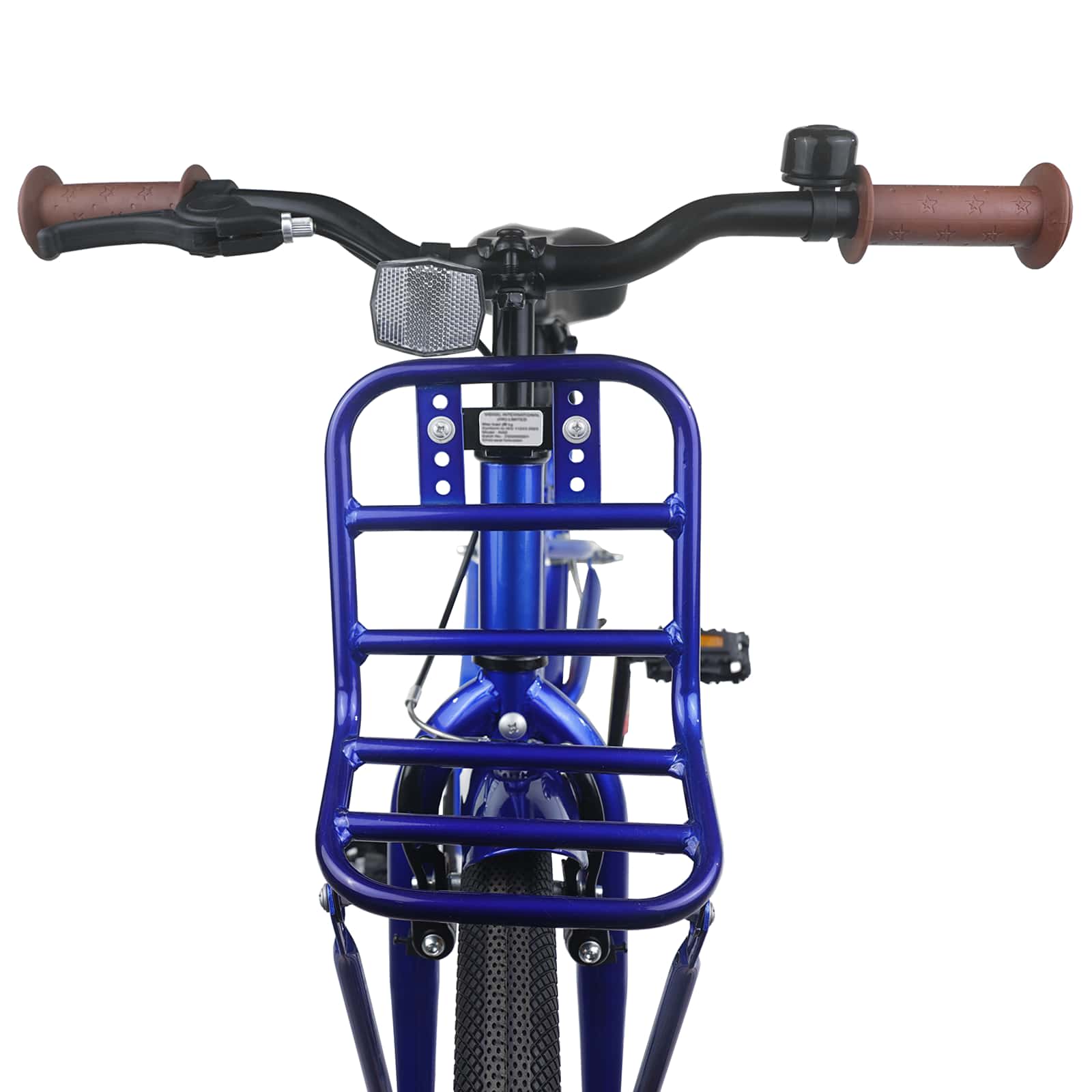 Kinderfiets 18 Inch voor 5-7 jaar Donkerblauw is nu te koop bij PeponiXL, paradijselijk wonen!