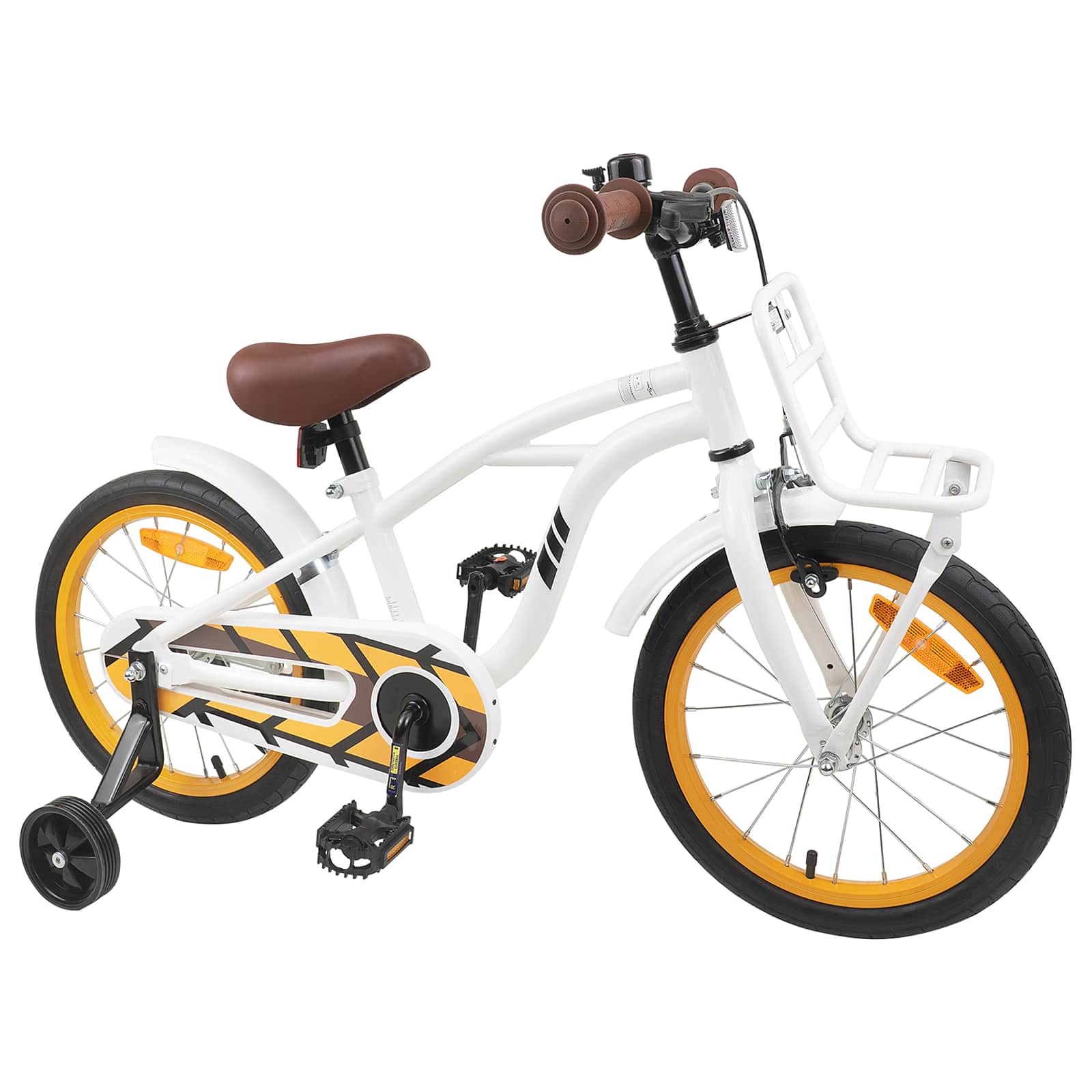 Kinderfiets 16 Inch voor 4-6 jaar oud Wit is nu te koop bij PeponiXL, paradijselijk wonen!