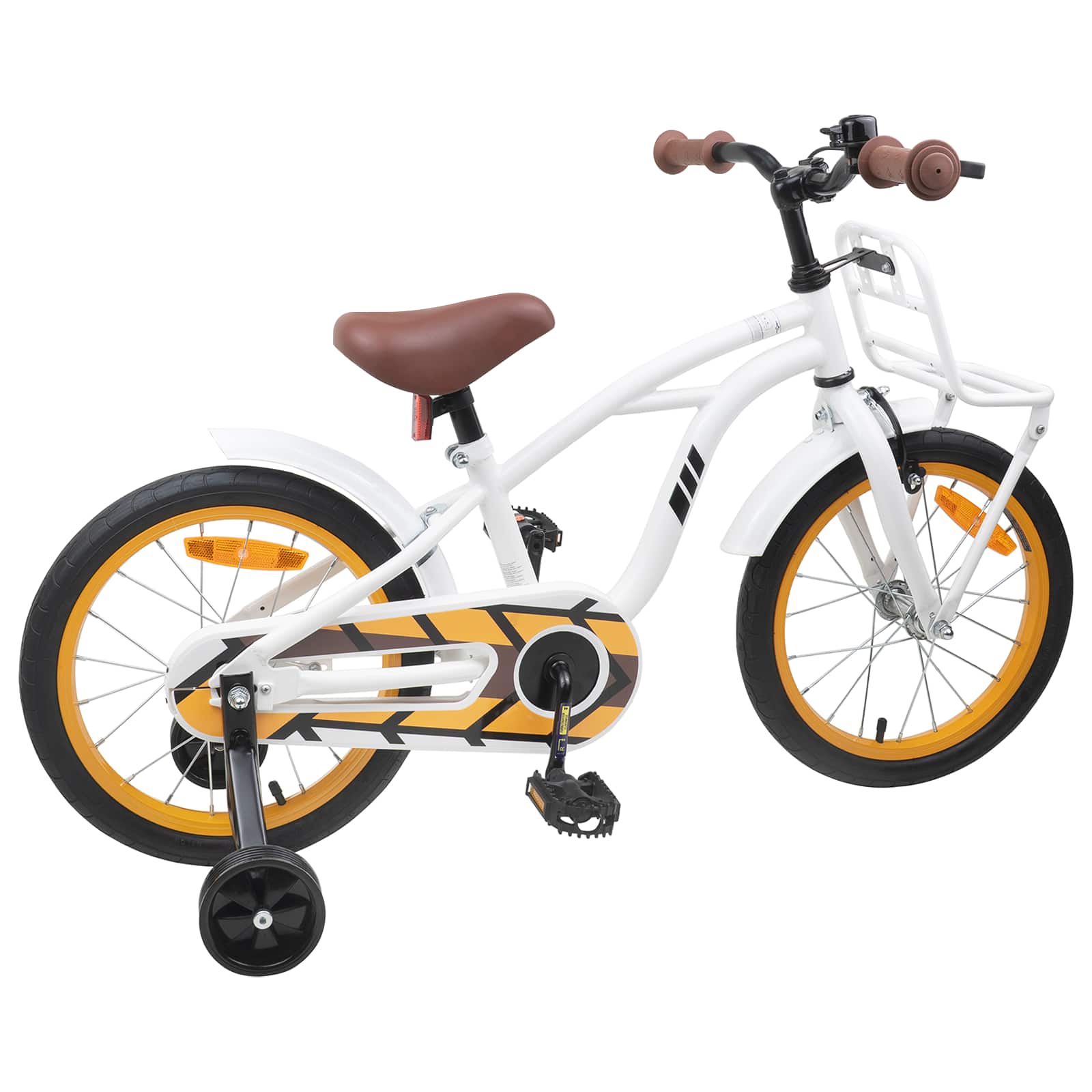 Kinderfiets 16 Inch voor 4-6 jaar oud Wit is nu te koop bij PeponiXL, paradijselijk wonen!