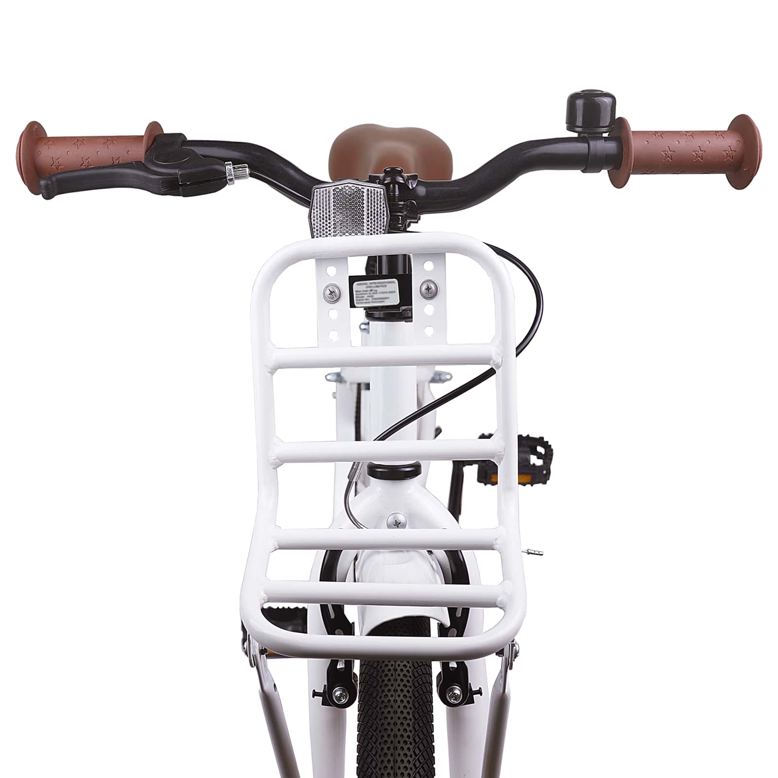 Kinderfiets 18 Inch voor 5-7 jaar Wit is nu te koop bij PeponiXL, paradijselijk wonen!