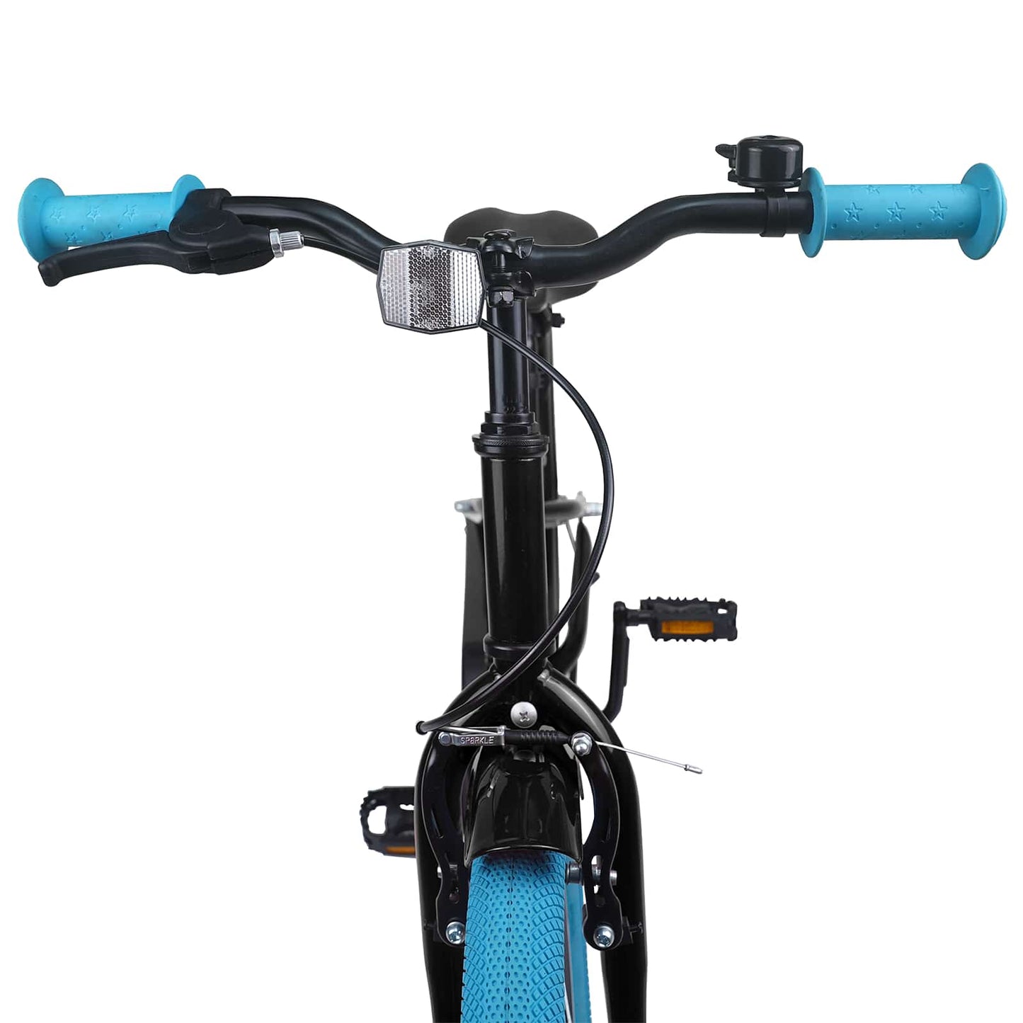 Kinderfiets 22 Inch voor 7-12 jaar oud Zwart is nu te koop bij PeponiXL, paradijselijk wonen!