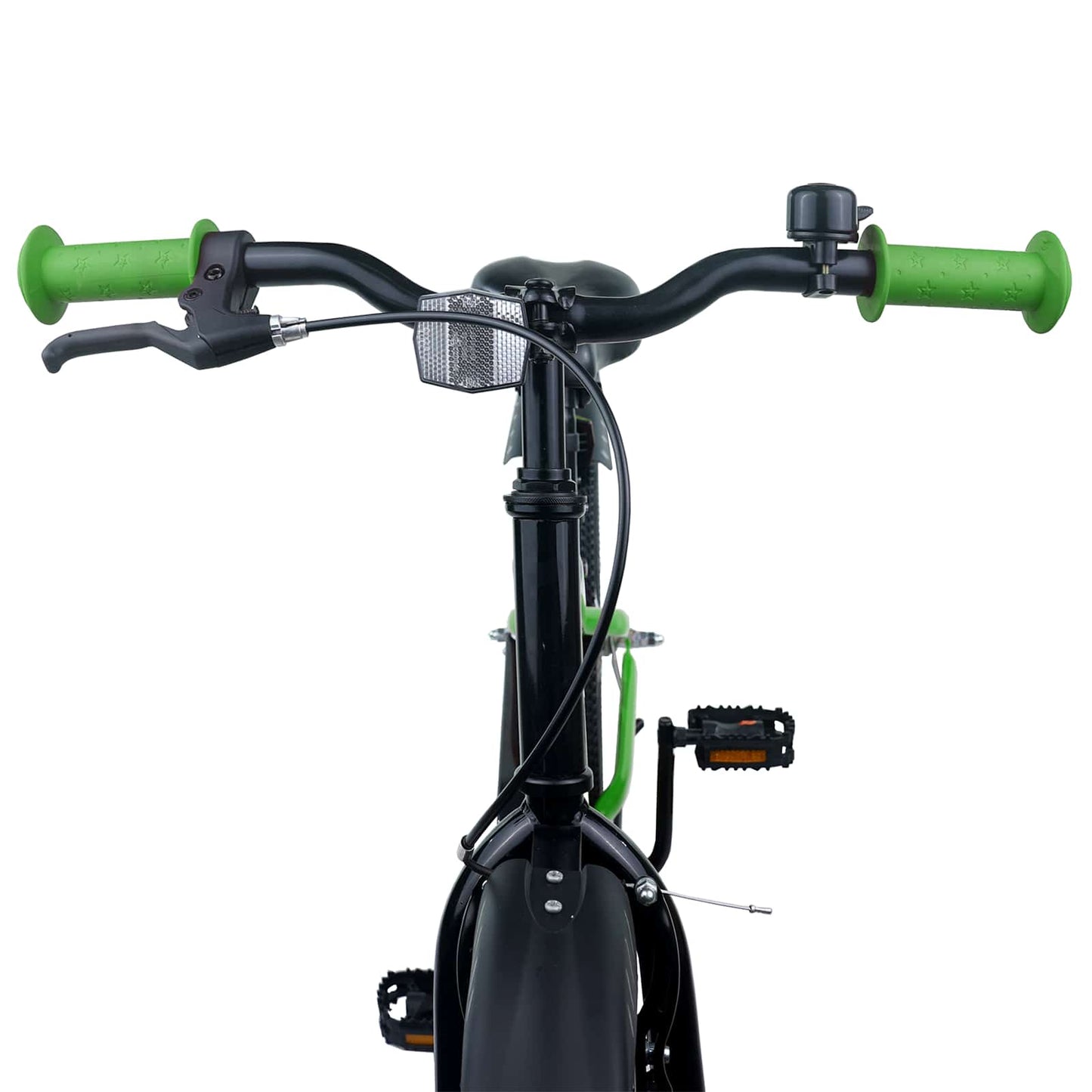 Kinderfiets 18 Inch voor 5-7 jaar Blauw Zwart is nu te koop bij PeponiXL, paradijselijk wonen!