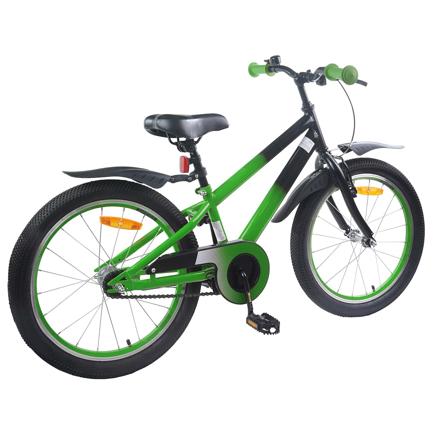 Kinderfiets 18 Inch voor 5-7 jaar Blauw Zwart is nu te koop bij PeponiXL, paradijselijk wonen!