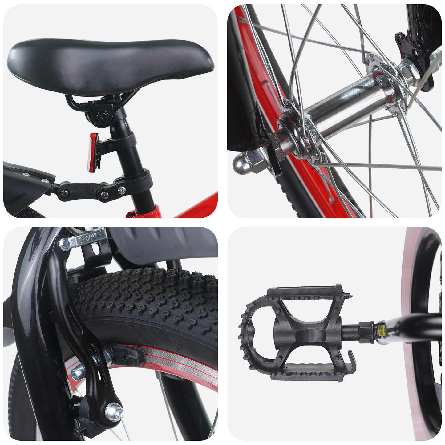 Kinderfiets 22 Inch voor 7-12 jaar oud Blauw Zwart is nu te koop bij PeponiXL, paradijselijk wonen!