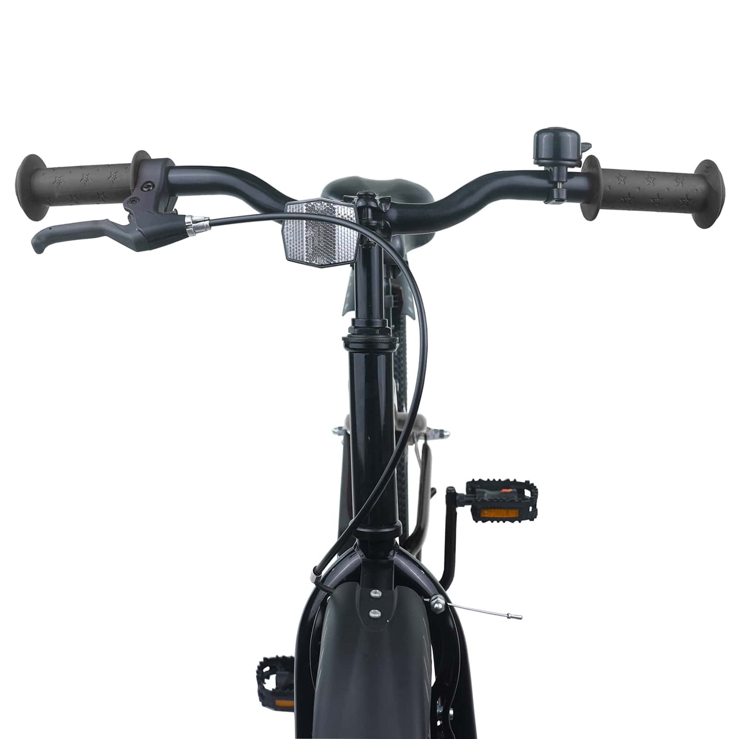 Kinderfiets 18 Inch voor 5-7 jaar Zwart is nu te koop bij PeponiXL, paradijselijk wonen!