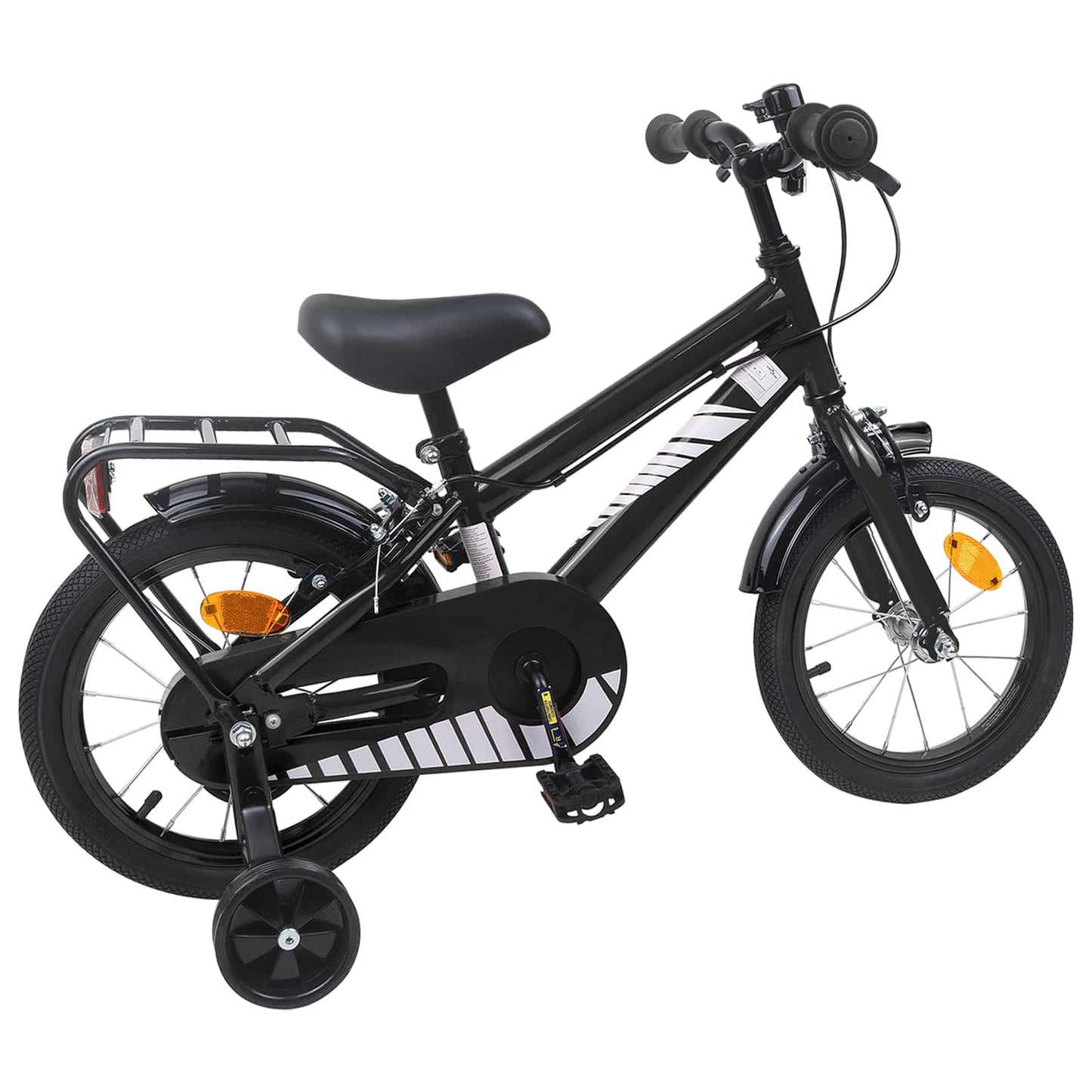 Kinderfiets 16 Inch voor 4-6 jaar oud Zwart is nu te koop bij PeponiXL, paradijselijk wonen!