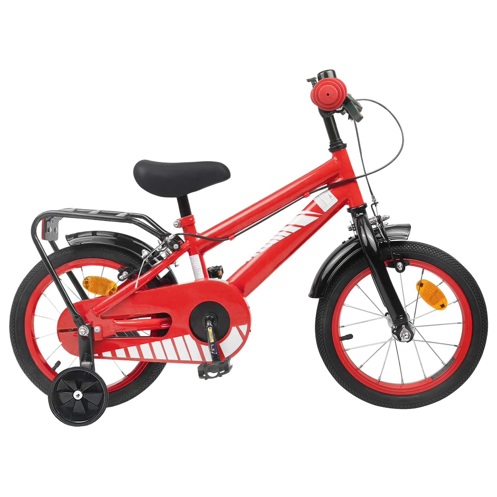 Kinderfiets 16 Inch voor 4-6 jaar oud Rood is nu te koop bij PeponiXL, paradijselijk wonen!