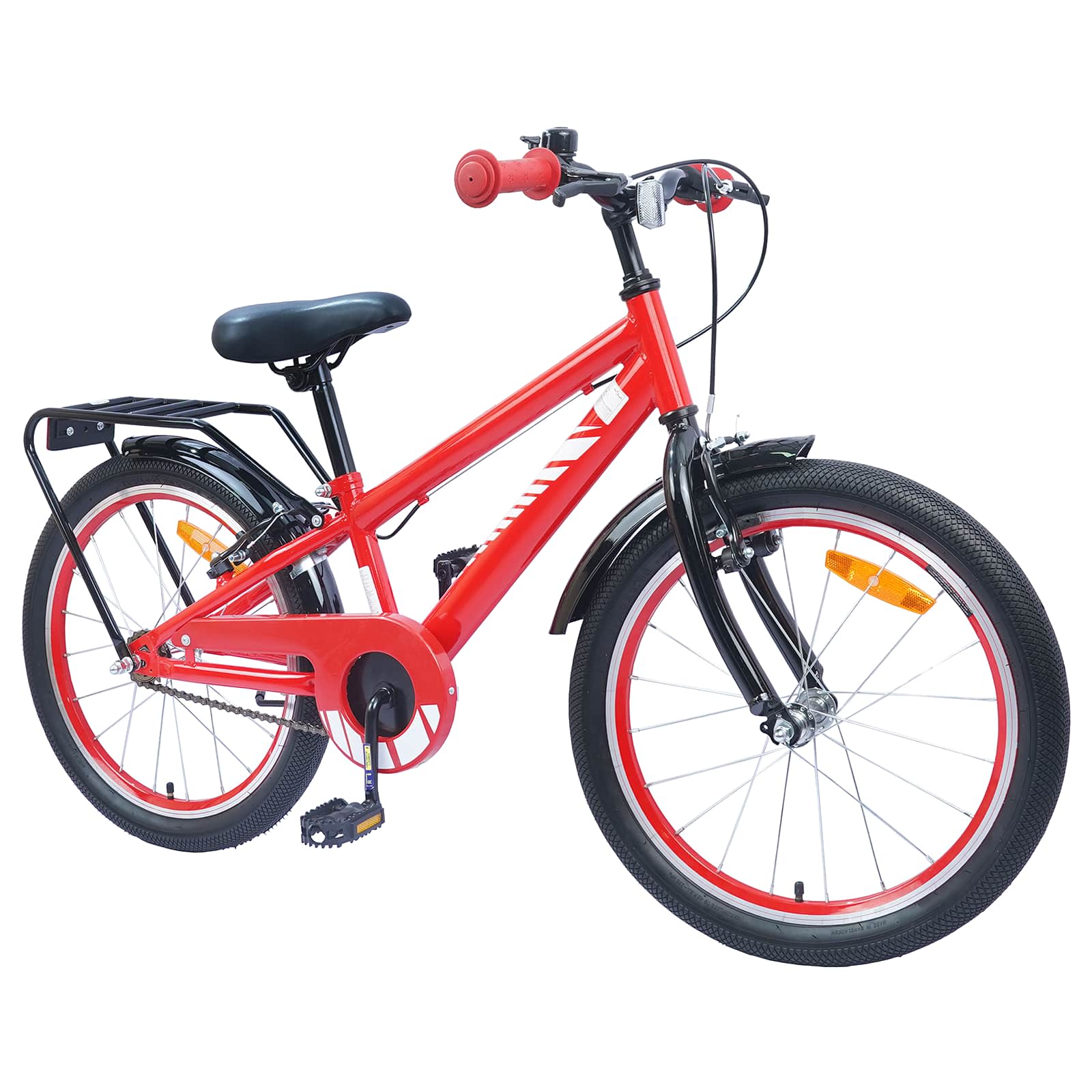 Kinderfiets 18 Inch voor 5-7 jaar Rood is nu te koop bij PeponiXL, paradijselijk wonen!