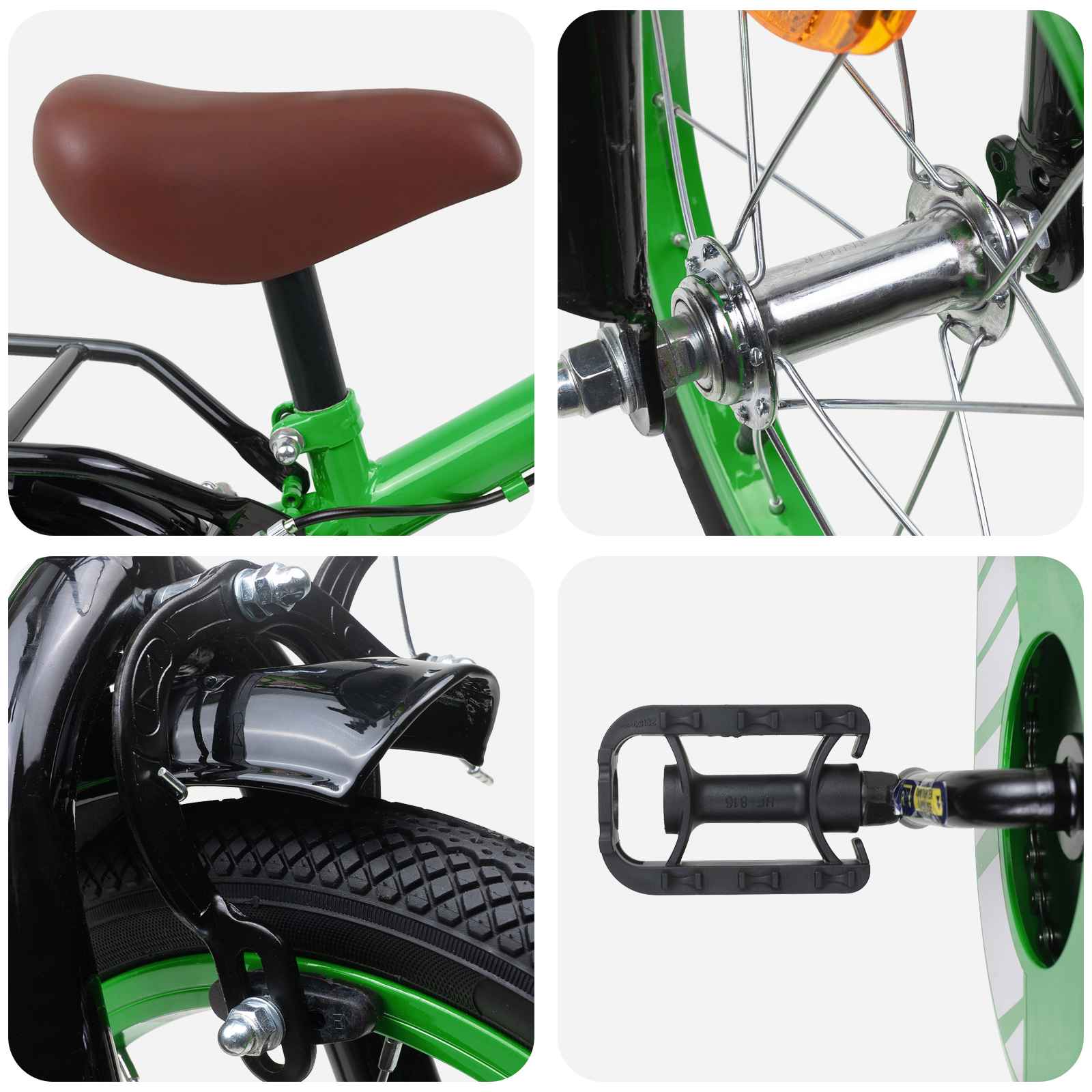 Kinderfiets 12 Inch voor 2-4 jaar oud Groen is nu te koop bij PeponiXL, paradijselijk wonen!