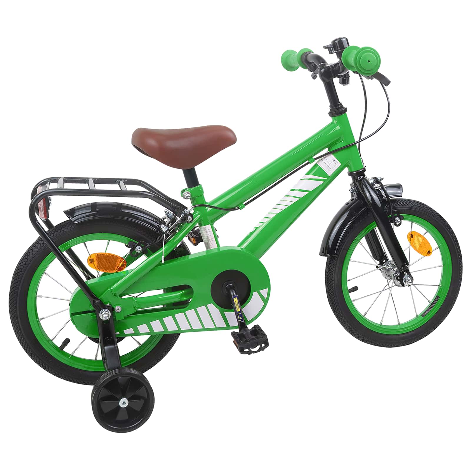 Kinderfiets 16 Inch voor 4-6 jaar oud Groen is nu te koop bij PeponiXL, paradijselijk wonen!