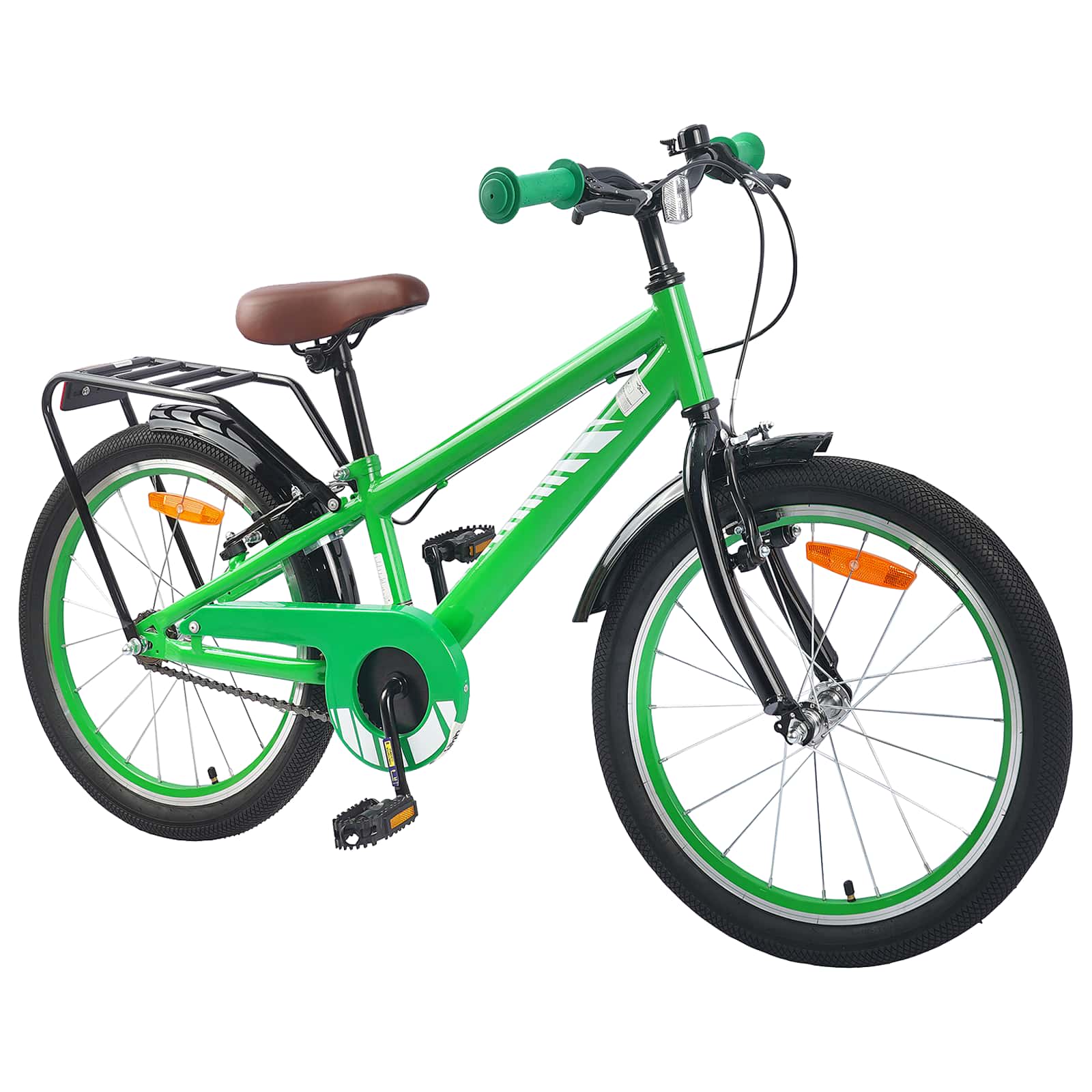 Kinderfiets 18 Inch voor 5-7 jaar Groen is nu te koop bij PeponiXL, paradijselijk wonen!