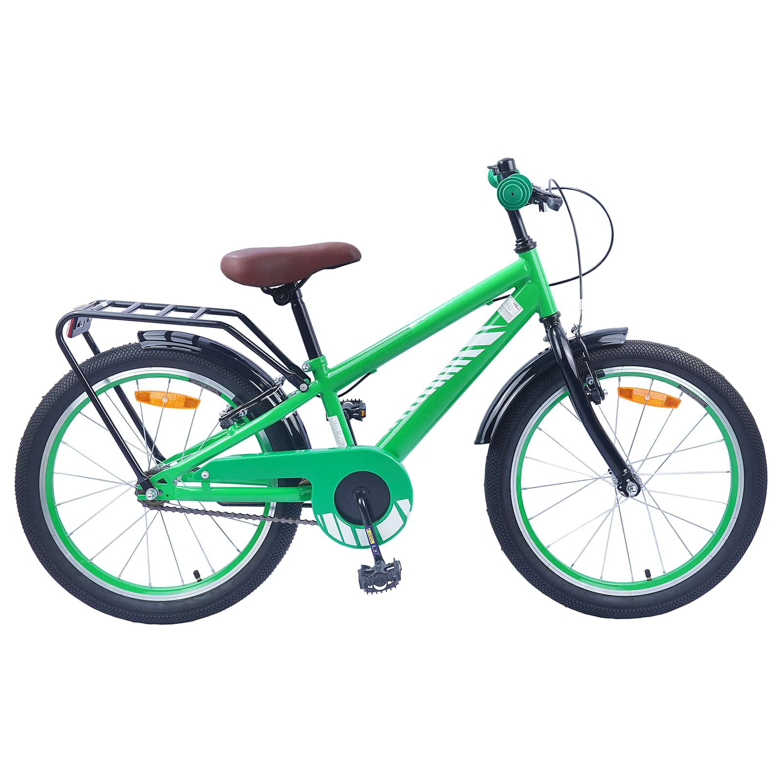 Kinderfiets 18 Inch voor 5-7 jaar Groen is nu te koop bij PeponiXL, paradijselijk wonen!