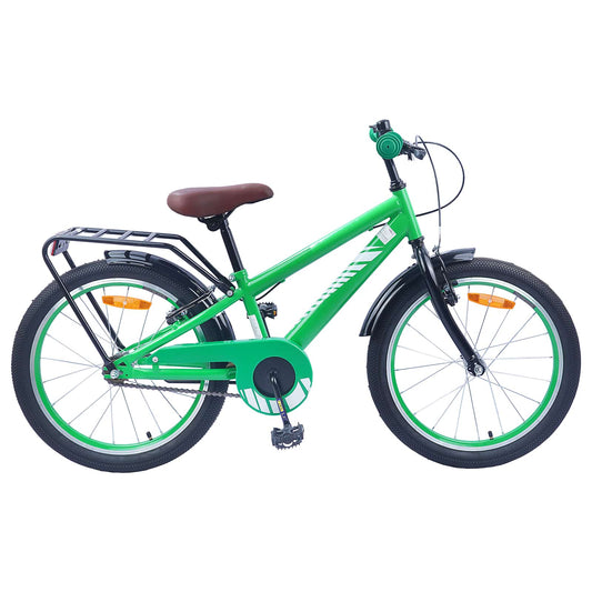 Kinderfiets 20 Inch voor 6-11 jaar oud Groen is nu te koop bij PeponiXL, paradijselijk wonen!