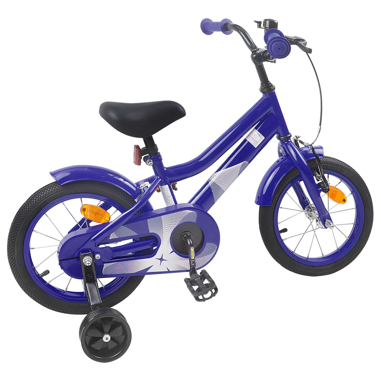 Kinderfiets 12 Inch voor 2-4 jaar oud Donkerblauw is nu te koop bij PeponiXL, paradijselijk wonen!
