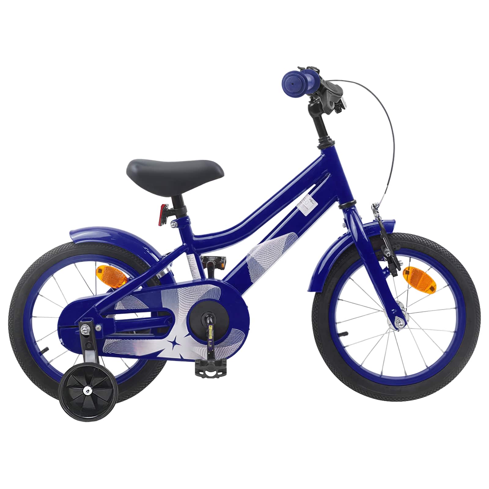 Kinderfiets 12 Inch voor 2-4 jaar oud Donkerblauw is nu te koop bij PeponiXL, paradijselijk wonen!