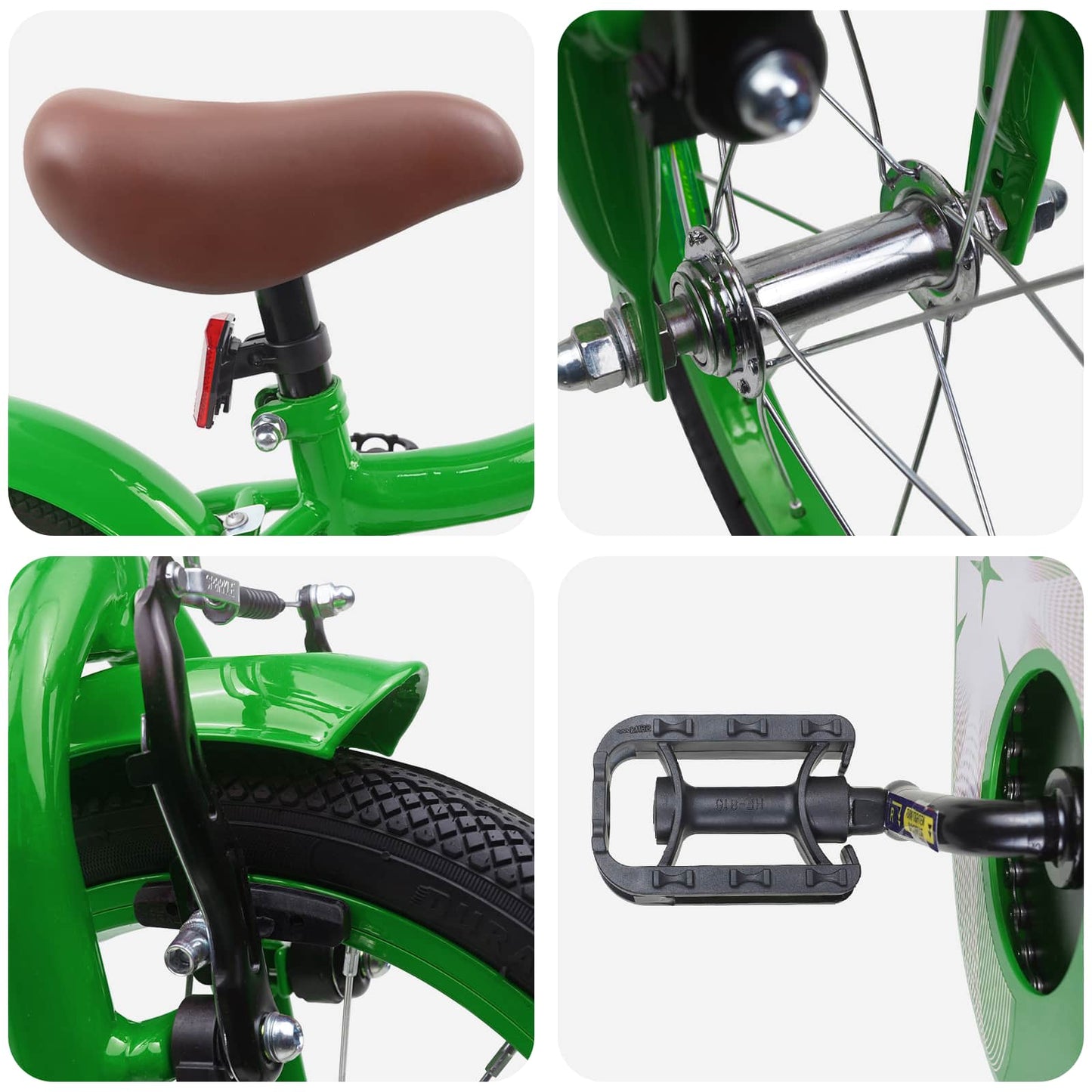 Kinderfiets 12 Inch voor 2-4 jaar oud Groen is nu te koop bij PeponiXL, paradijselijk wonen!