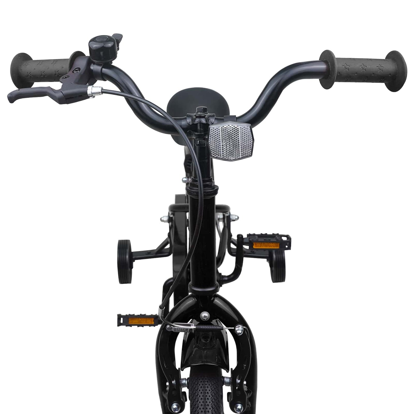 Kinderfiets 12 Inch voor 2-4 jaar oud Zwart is nu te koop bij PeponiXL, paradijselijk wonen!
