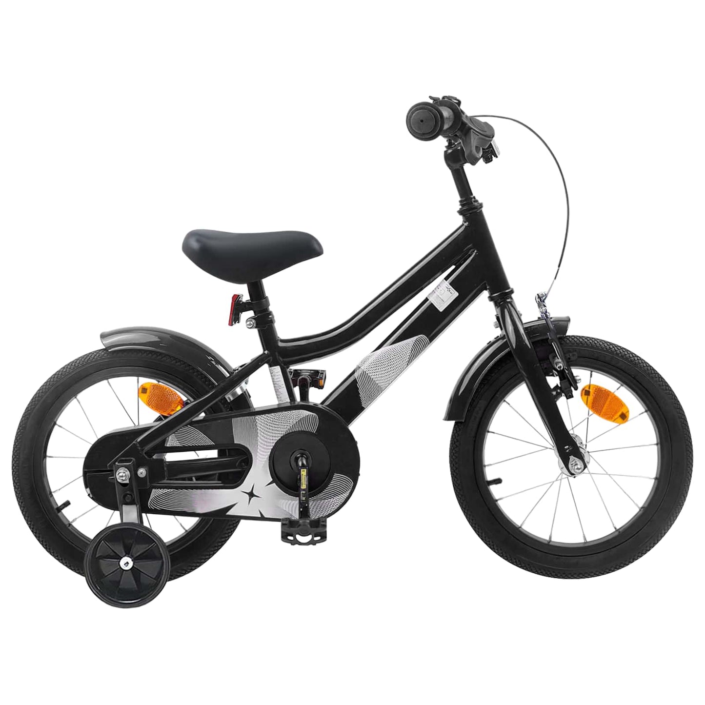 Kinderfiets 12 Inch voor 2-4 jaar oud Zwart is nu te koop bij PeponiXL, paradijselijk wonen!