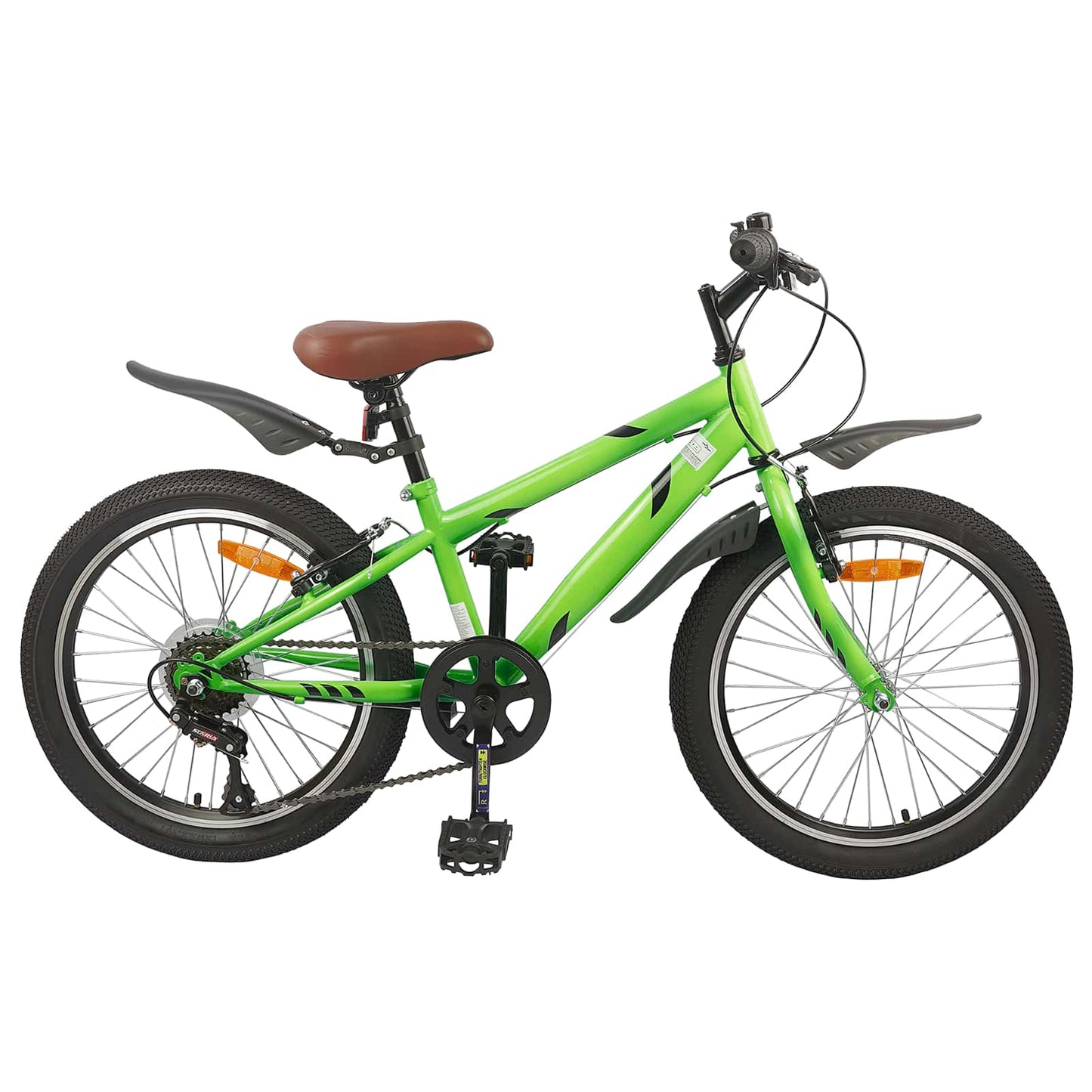 Kinderfiets 24 Inch 6-Speed voor 8-12 jaar oud Groen is nu te koop bij PeponiXL, paradijselijk wonen!