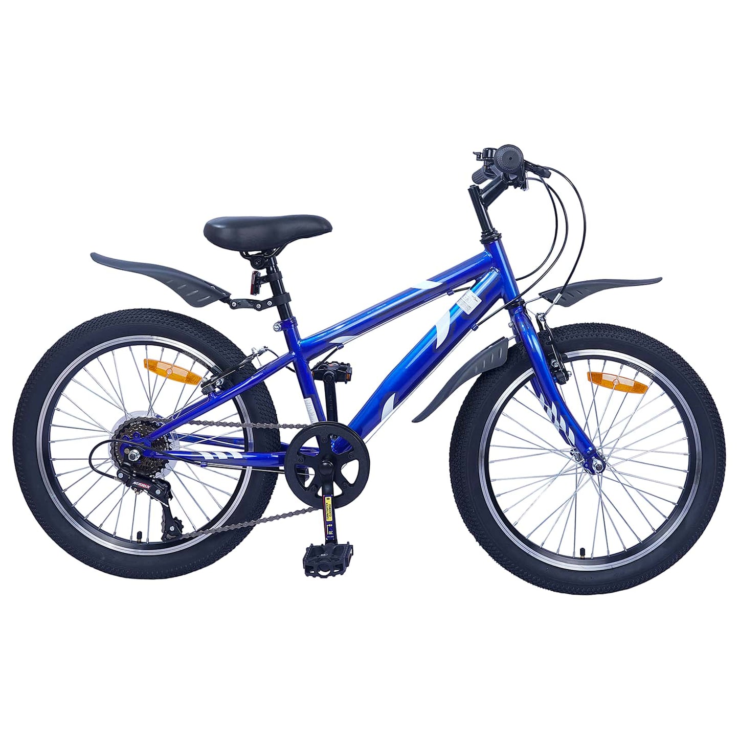Kinderfiets 24 Inch 6-Speed voor 8-12 jaar oud Donkerblauw is nu te koop bij PeponiXL, paradijselijk wonen!