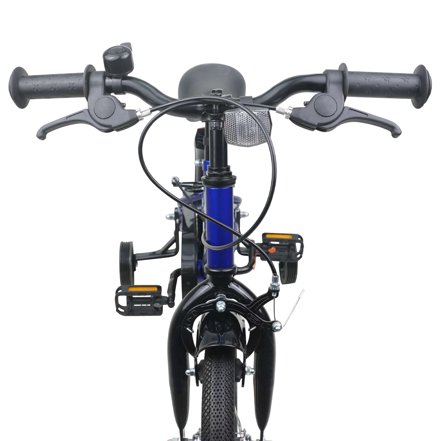 Kinderfiets 12 Inch voor 2-4 jaar oud Blauw en Zwart is nu te koop bij PeponiXL, paradijselijk wonen!
