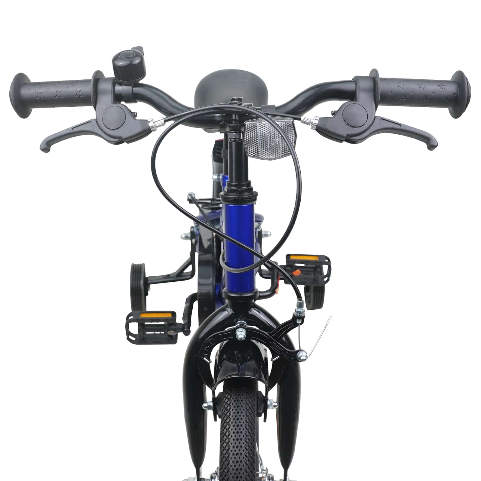 Kinderfiets 12 Inch voor 2-4 jaar oud Blauw en Zwart is nu te koop bij PeponiXL, paradijselijk wonen!