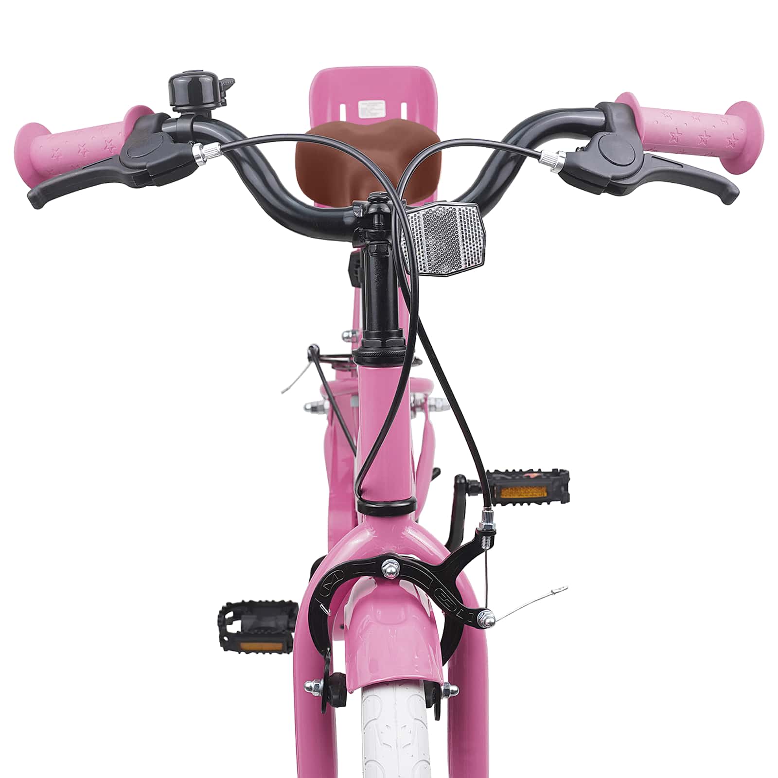 Kinderfiets 18 Inch voor 5-7 jaar Lichtroze is nu te koop bij PeponiXL, paradijselijk wonen!