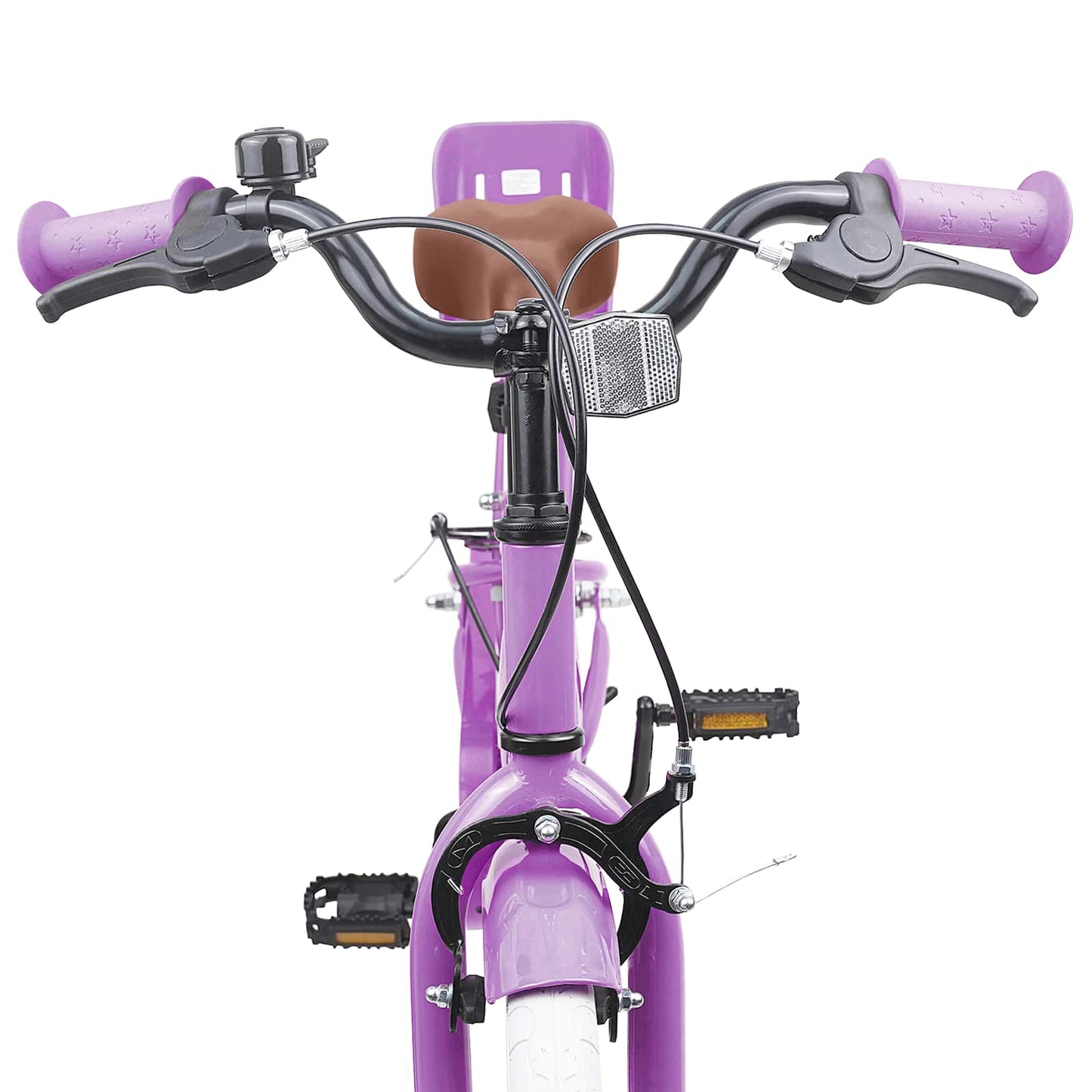 Kinderfiets 18 Inch voor 5-7 jaar Paars is nu te koop bij PeponiXL, paradijselijk wonen!