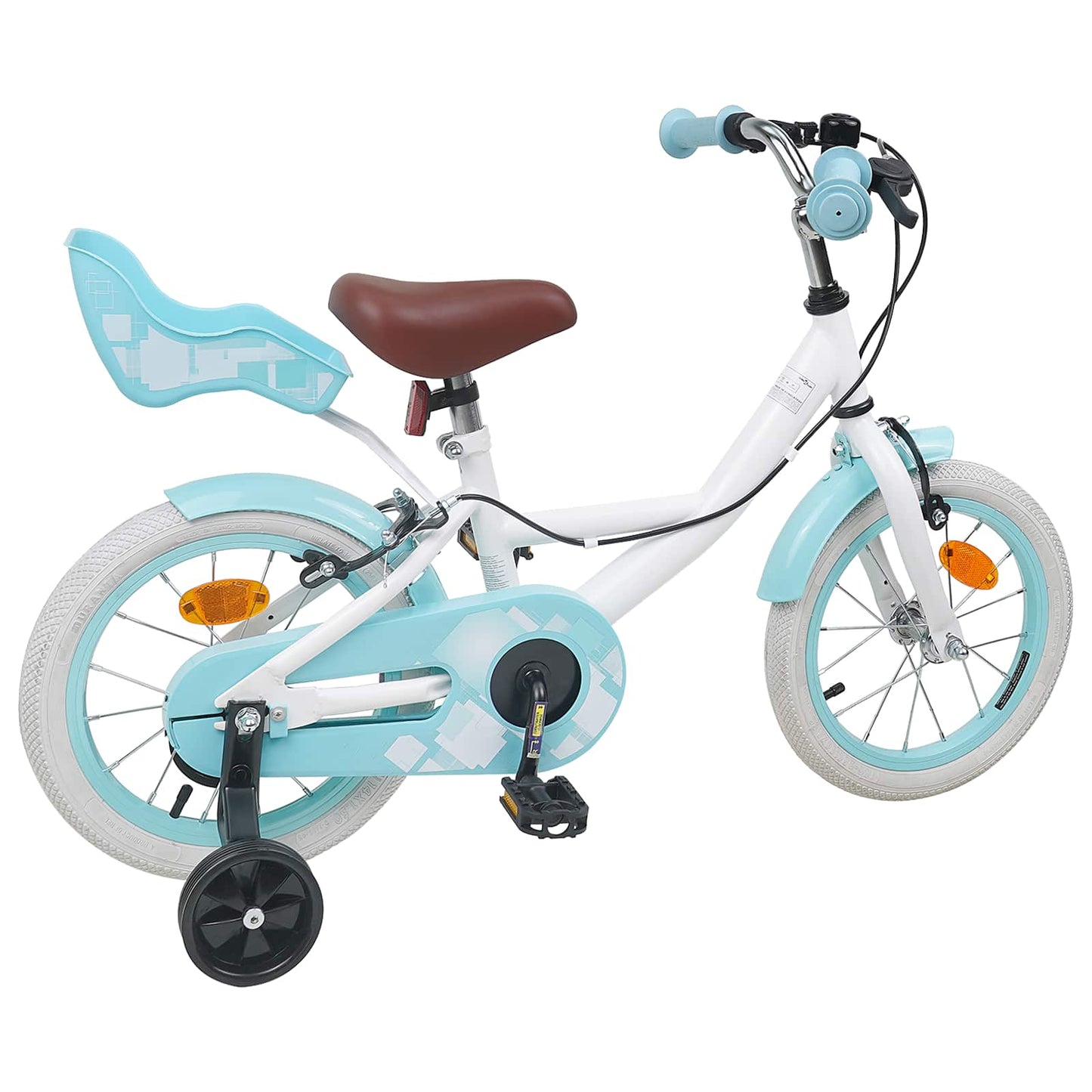 Kinderfiets 14 Inch voor 3-5 jaar oud Wit is nu te koop bij PeponiXL, paradijselijk wonen!