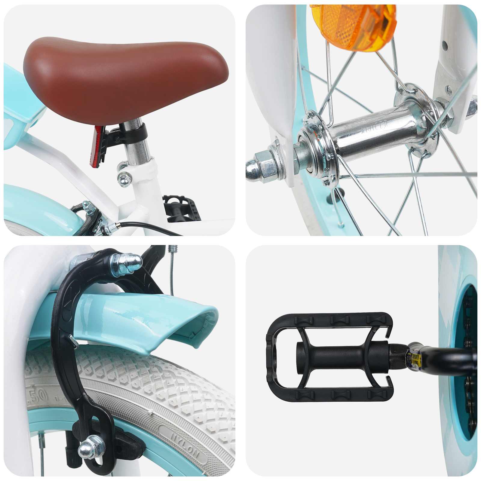 Kinderfiets 16 Inch voor 4-6 jaar oud Wit is nu te koop bij PeponiXL, paradijselijk wonen!