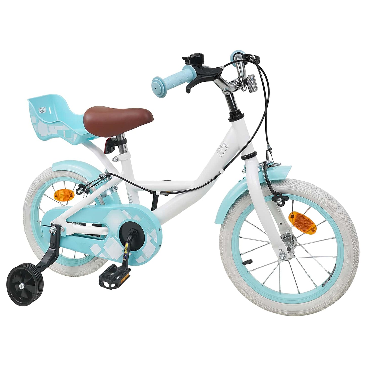 Kinderfiets 16 Inch voor 4-6 jaar oud Wit is nu te koop bij PeponiXL, paradijselijk wonen!