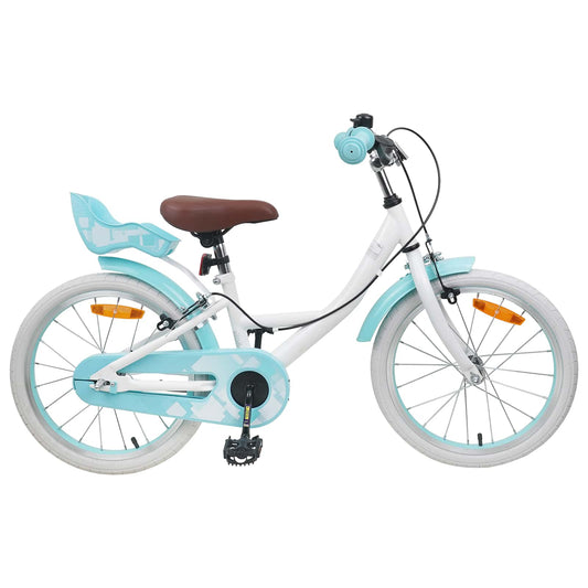 Kinderfiets 18 Inch voor 5-7 jaar Wit is nu te koop bij PeponiXL, paradijselijk wonen!